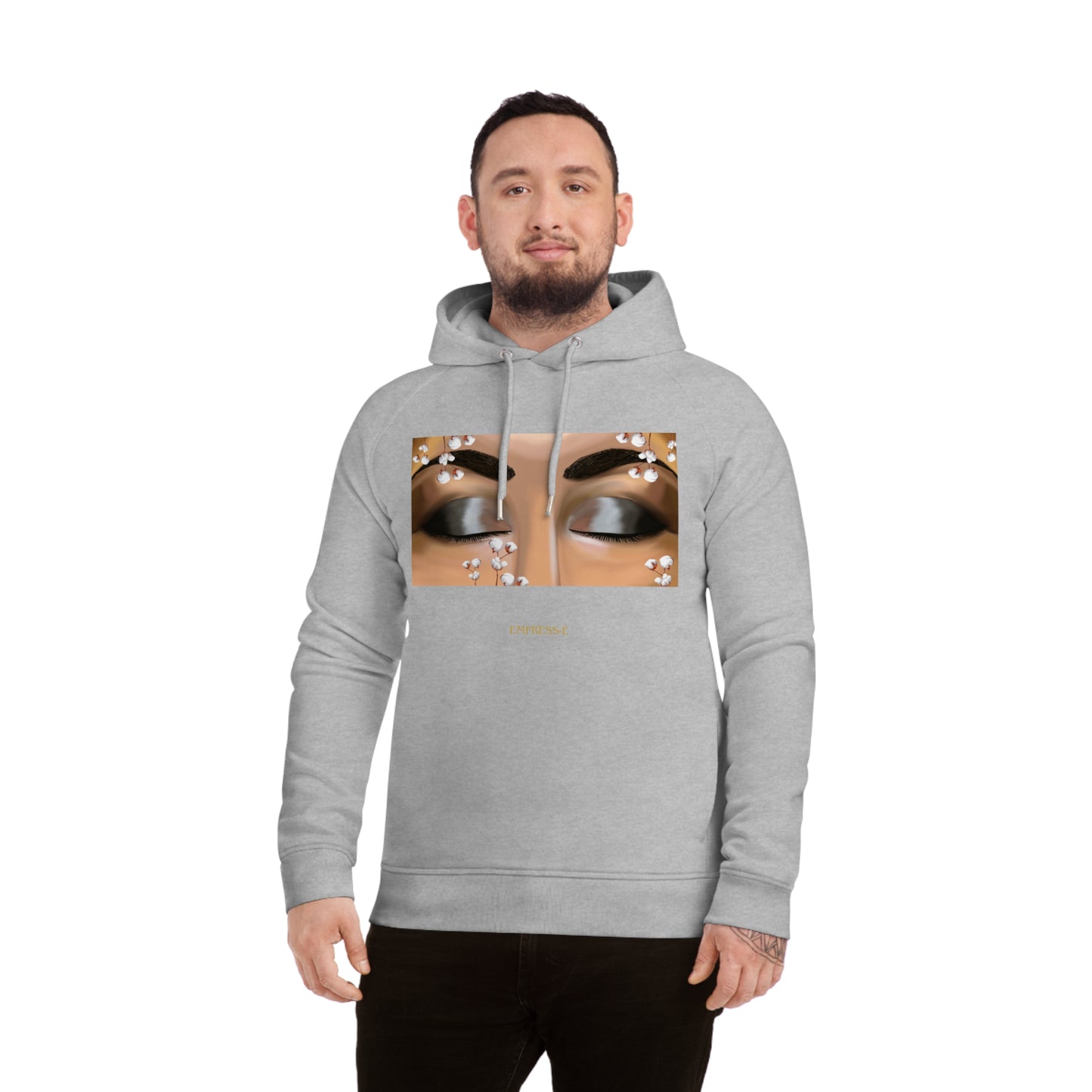 Hoodie - Cotton Field Black History Reparations Empress-E Design