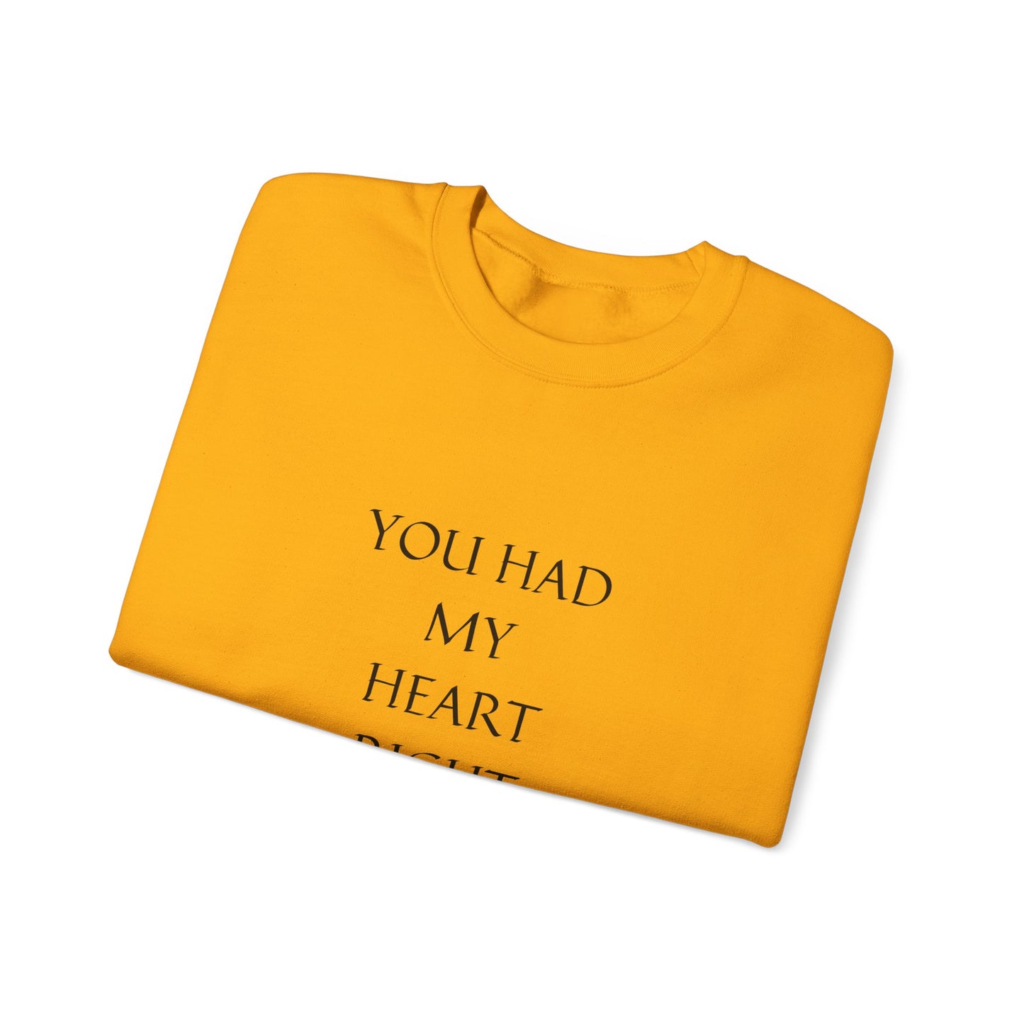 Soulmate Unisex Sweatshirt - You Had My Heart From the Start