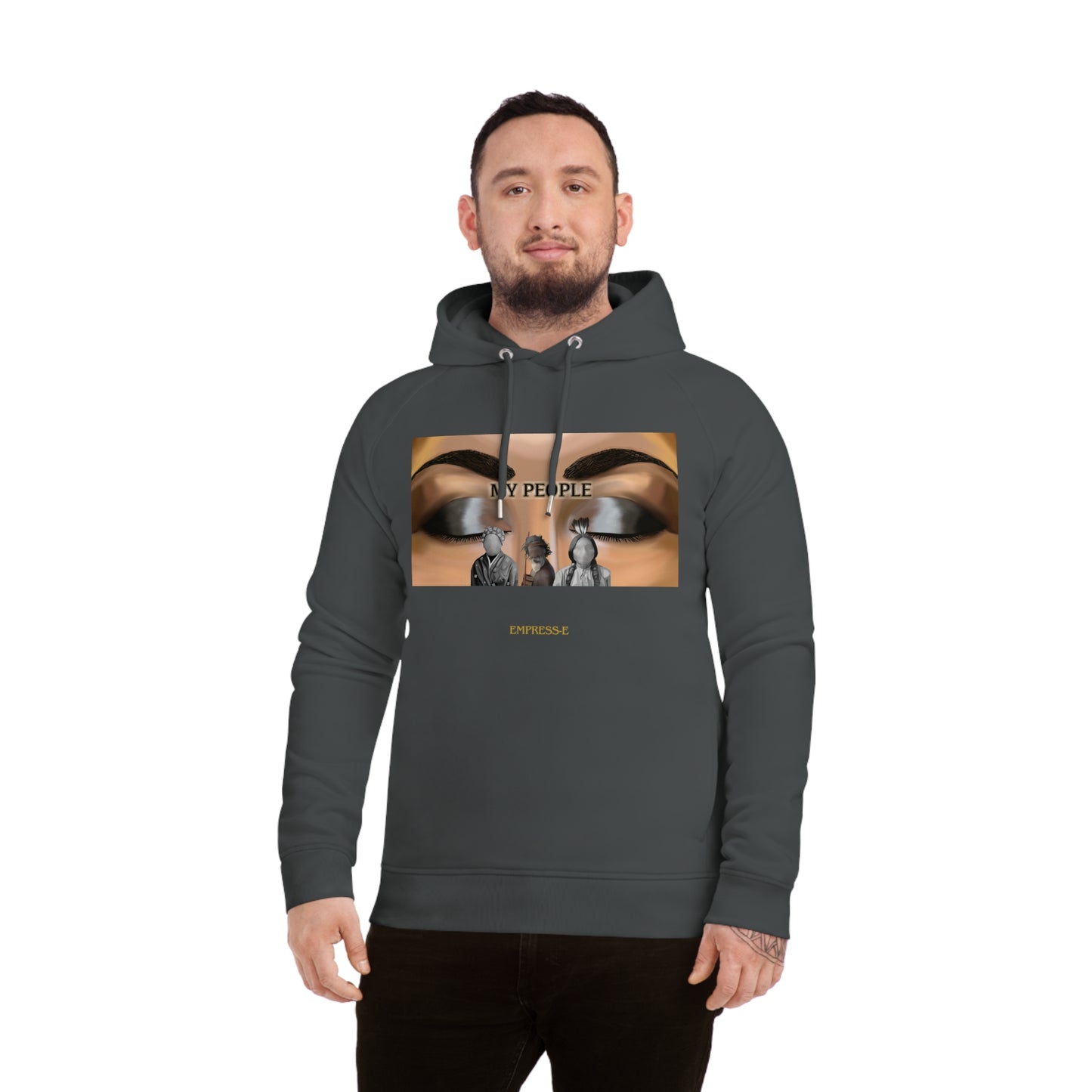 Hoodie - MY PEOPLE REAP REPARATIONS BLACK HISTORY EMPRESS-E
