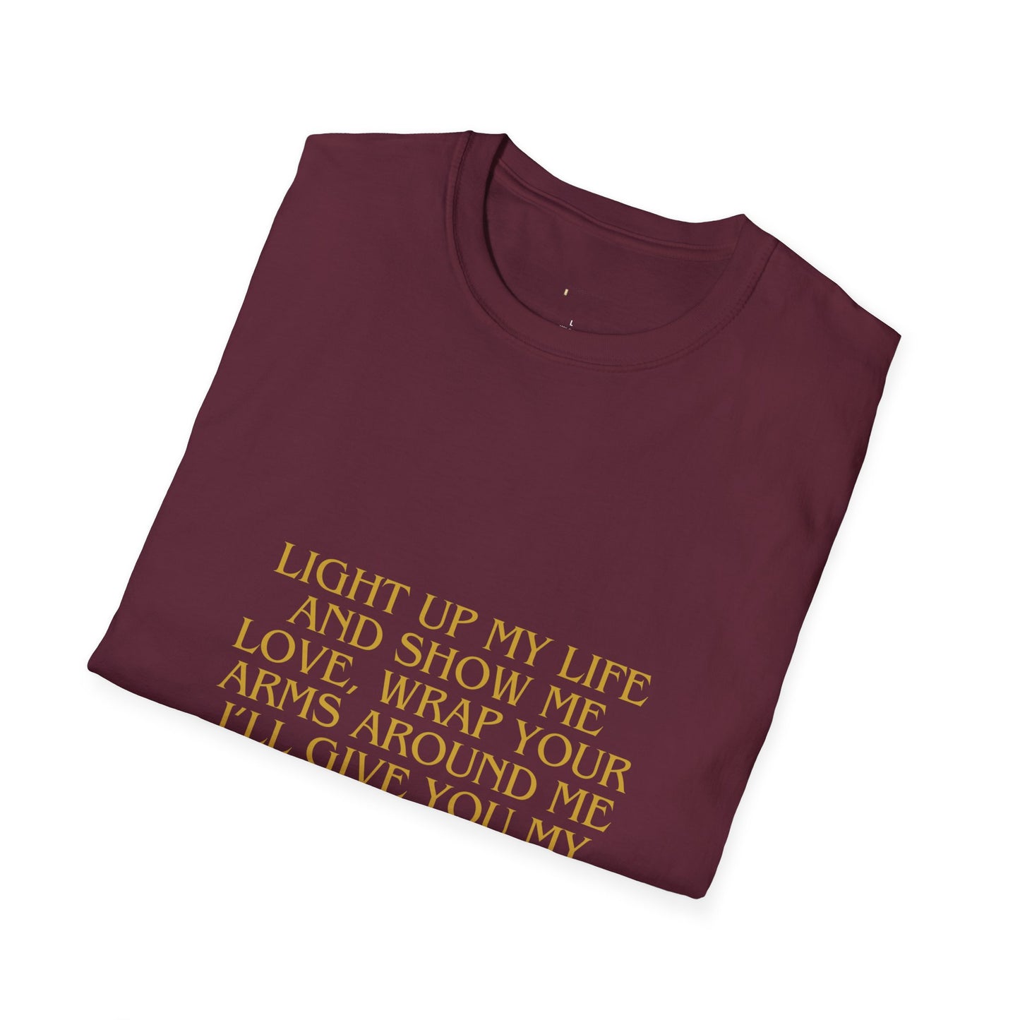 Graphic Tee Live Life and Love Unisex T-Shirt