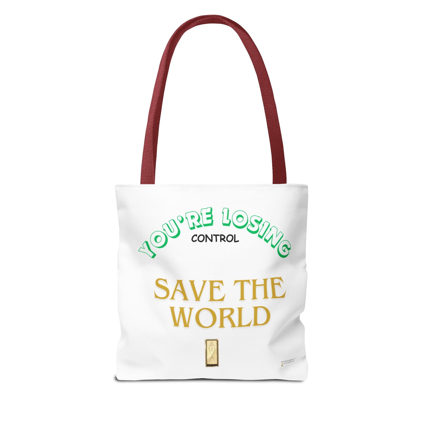 Tote Bag - Save the World Environment Eco-Friendly Shopping Bag