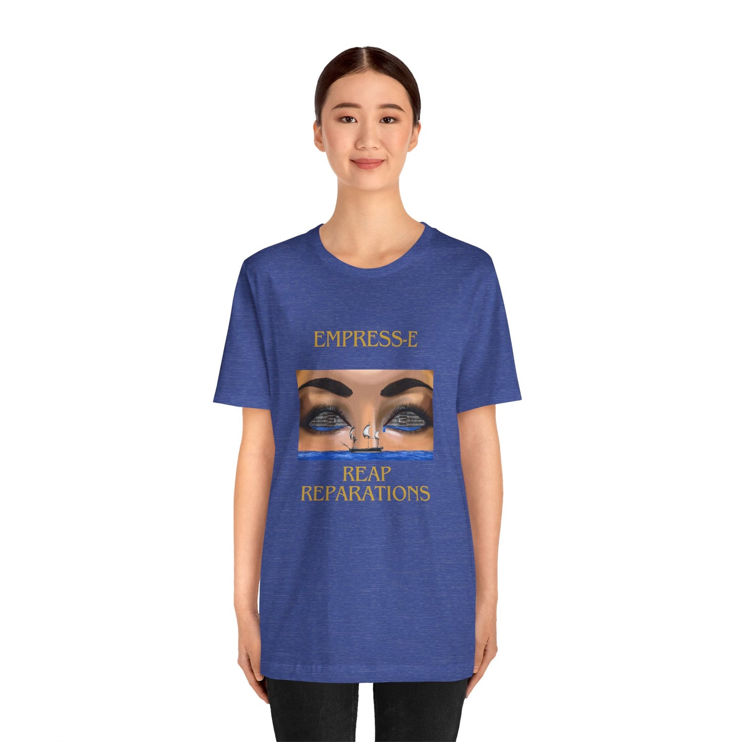 T-Shirt REAP REPARATIONS Crying Eyes Unisex Jersey Short Sleeve Tee