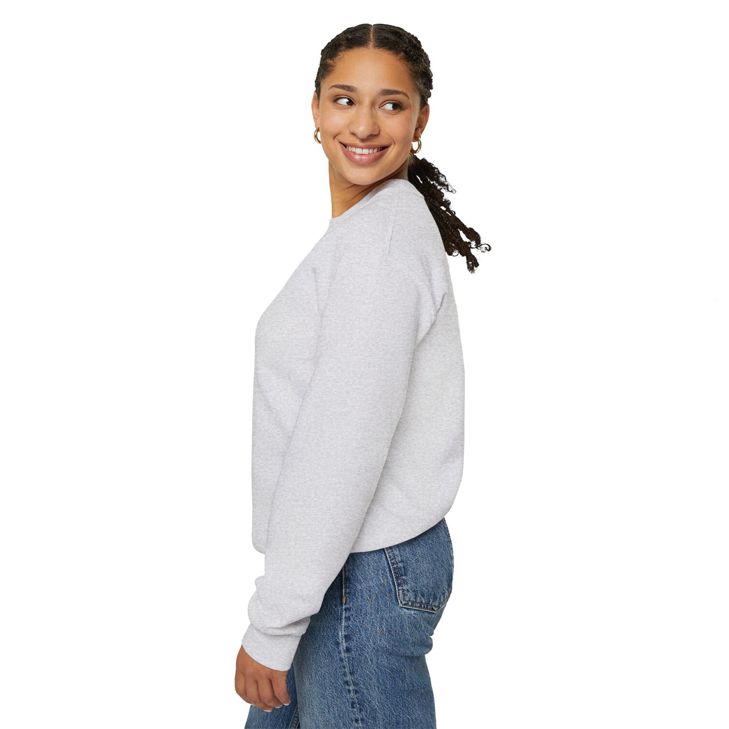 Music Lover Heavy Blend Sweatshirt - I'm Watching You Watching Me Rock Song SHADOO by Empress-E