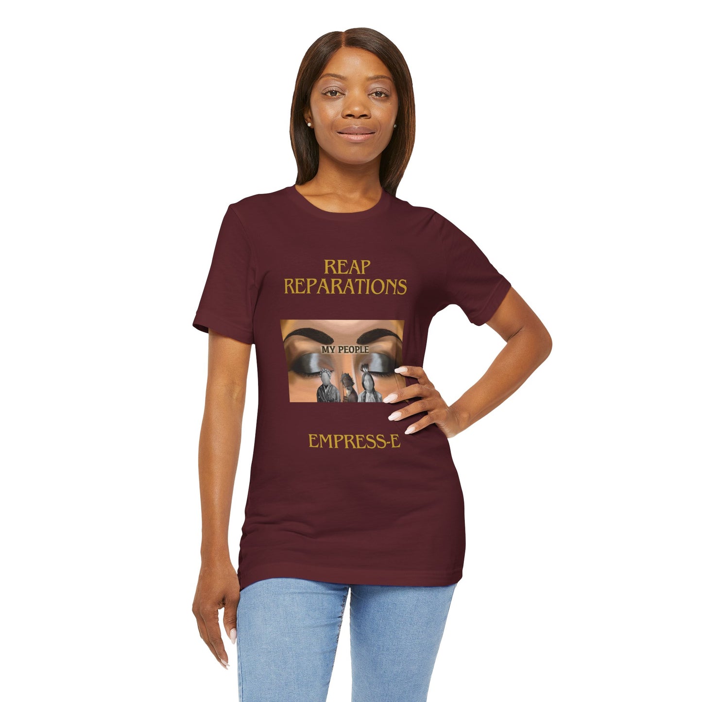 Unisex Tee Black History Indigenous People Reparations T-Shirt
