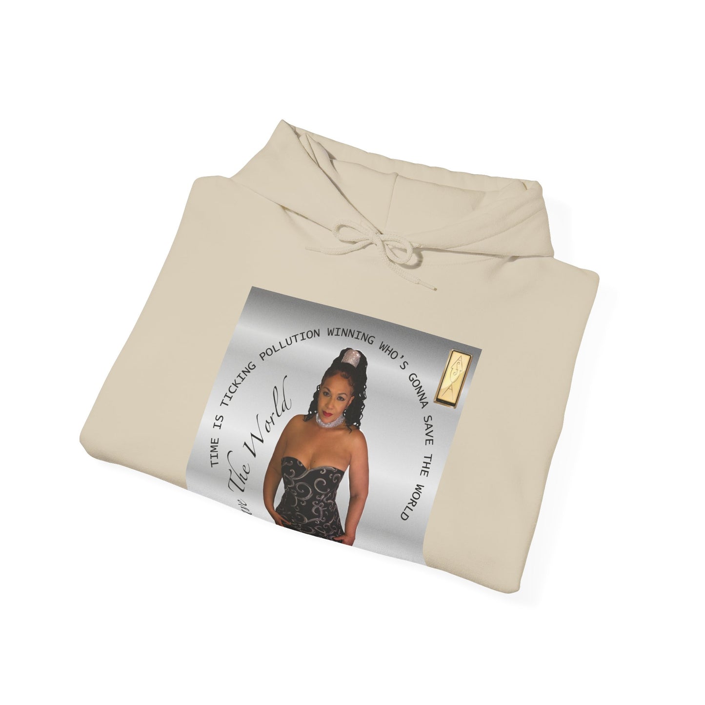 Hooded Sweatshirt - Save the World - Global Warming Awareness