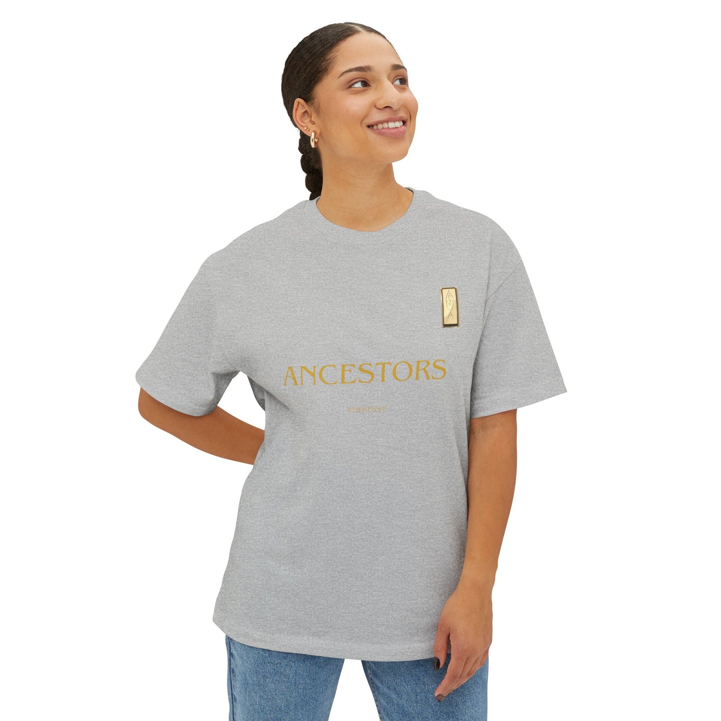 Oversized Tee - Ancestors Music by Empress-E Unisex T-Shirt