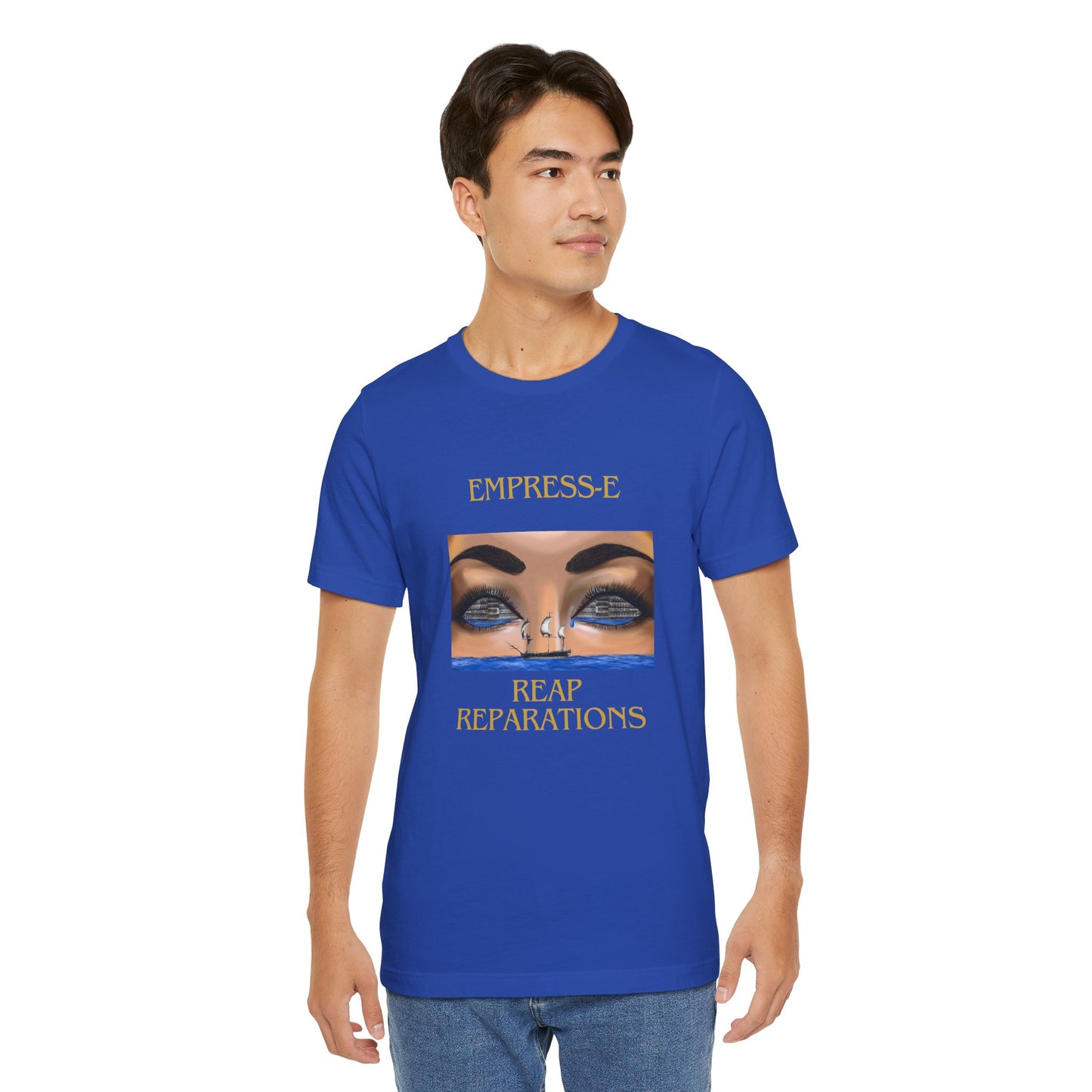 T-Shirt REAP REPARATIONS Crying Eyes Unisex Jersey Short Sleeve Tee