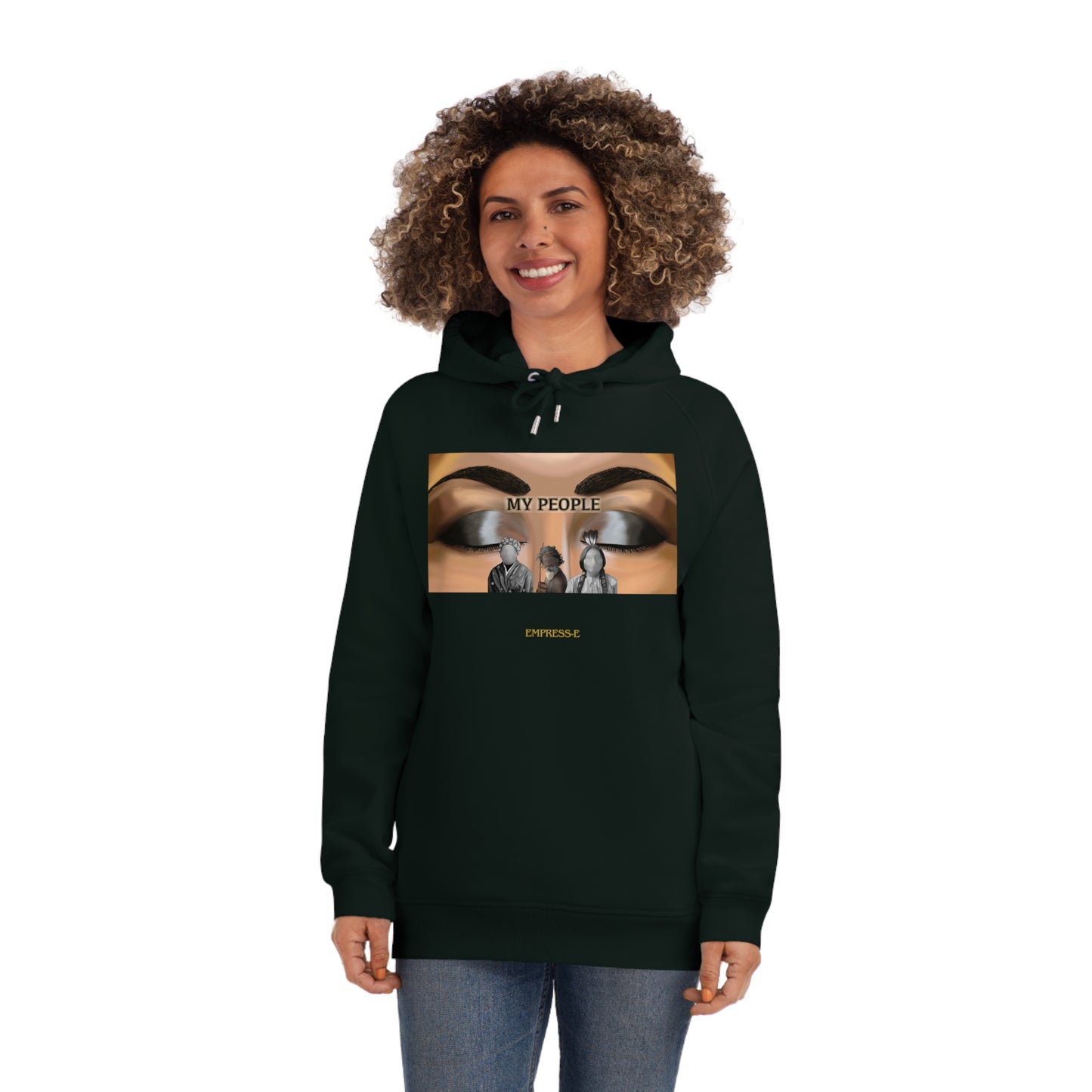 Hoodie - MY PEOPLE REAP REPARATIONS BLACK HISTORY EMPRESS-E