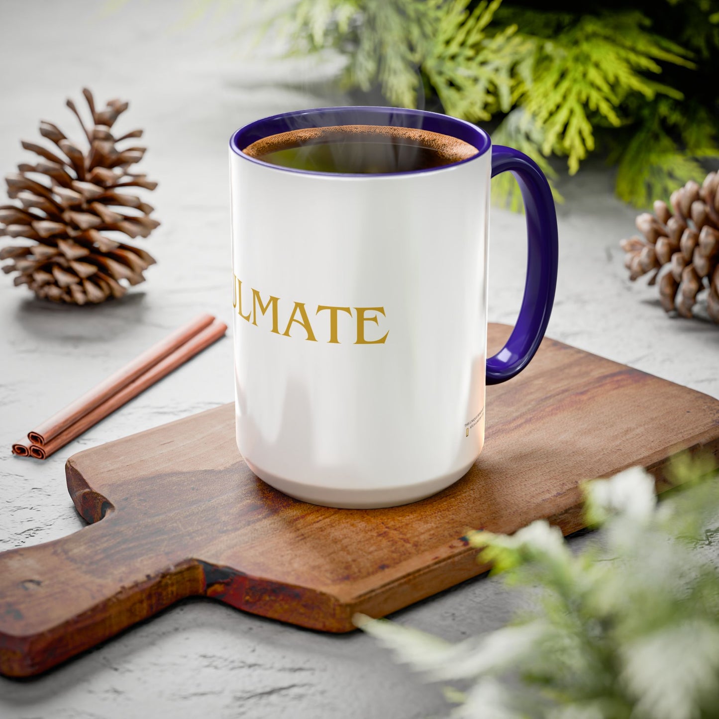 Mug - Colorful 11oz SOULMATE Love Gift for Couples