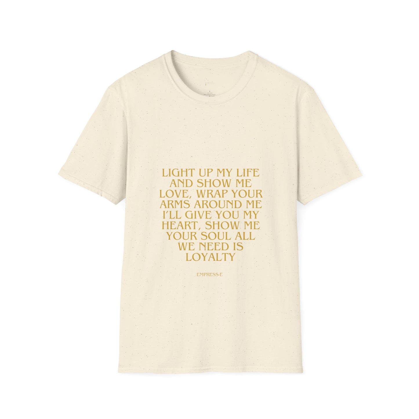 Graphic Tee Live Life and Love Unisex T-Shirt