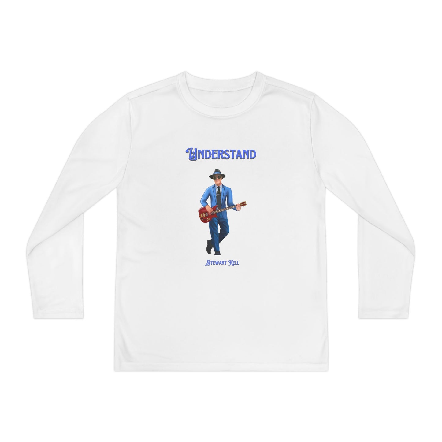Long Sleeve Tee - UNDERSTAND Peace Song by Stewart Kell
