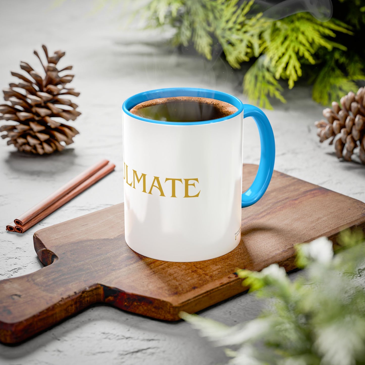 Mug - Colorful 11oz SOULMATE Love Gift for Couples