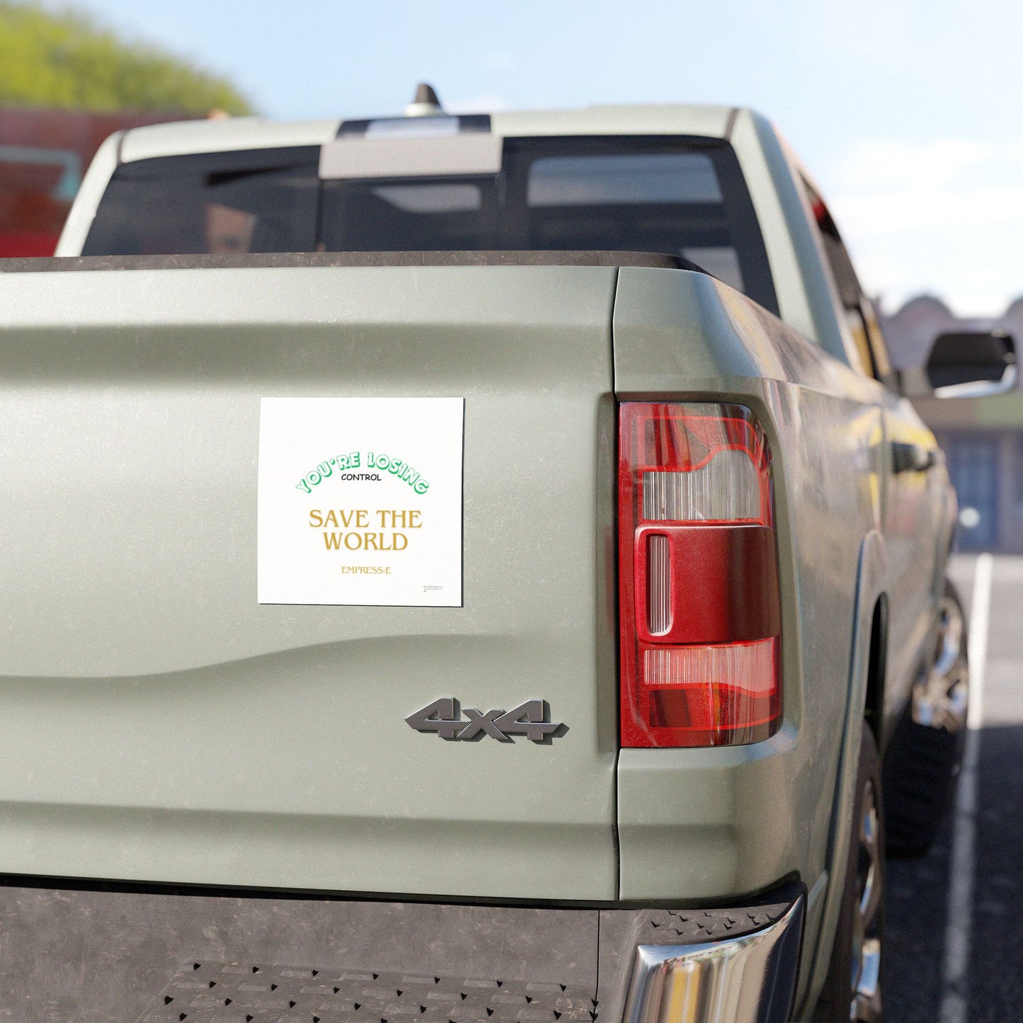 Car Magnets SAVE THE WORLD