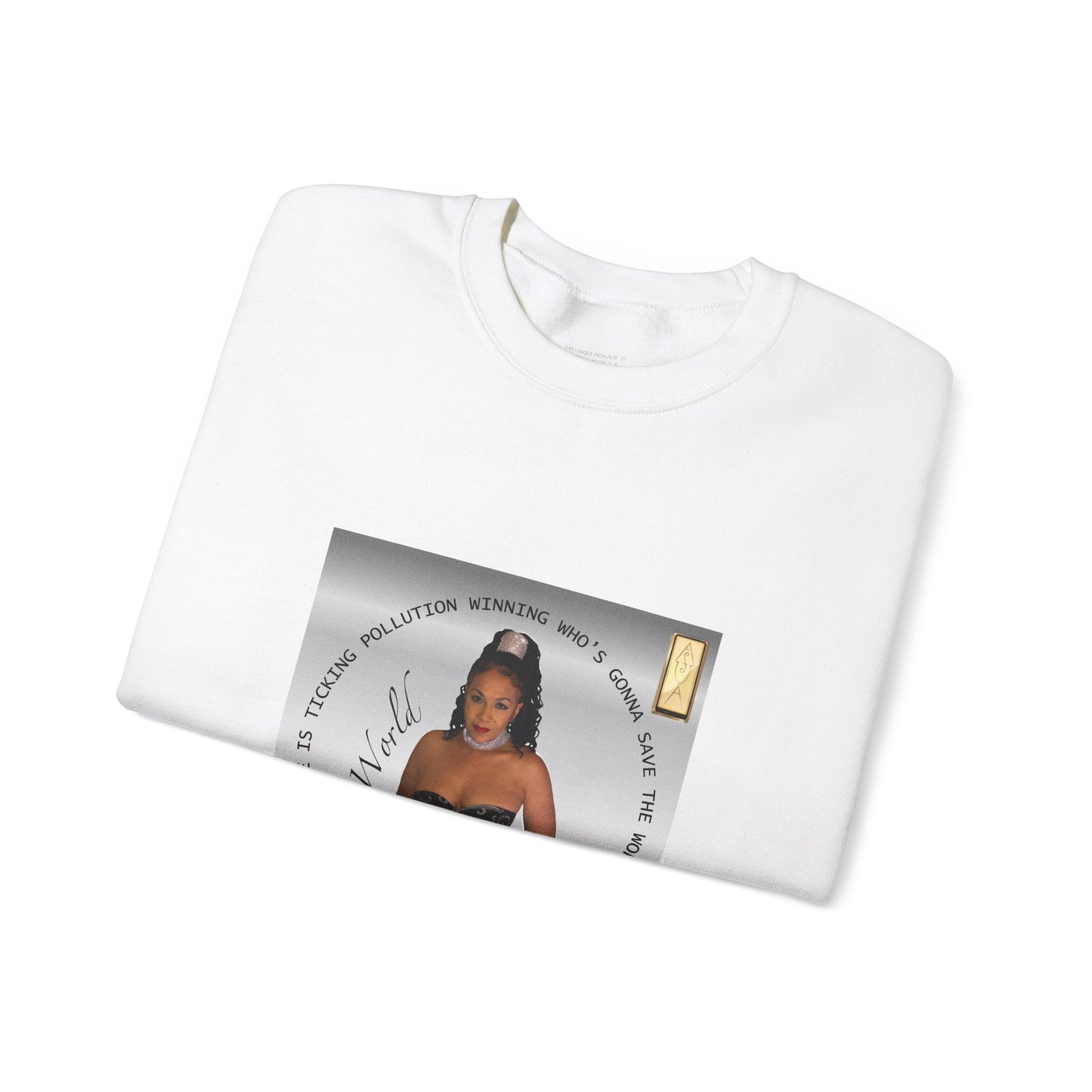Crewneck Sweatshirt - Save the World - Global Warming