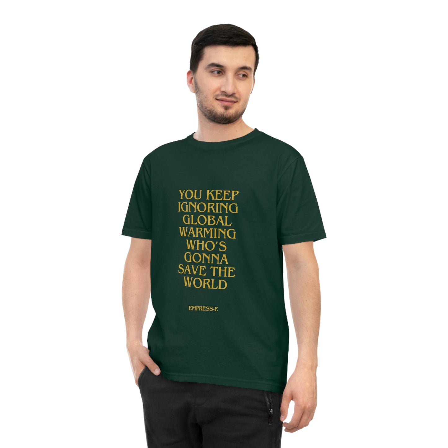 T-Shirt - GLOBAL WARMING TIME IS TICKING