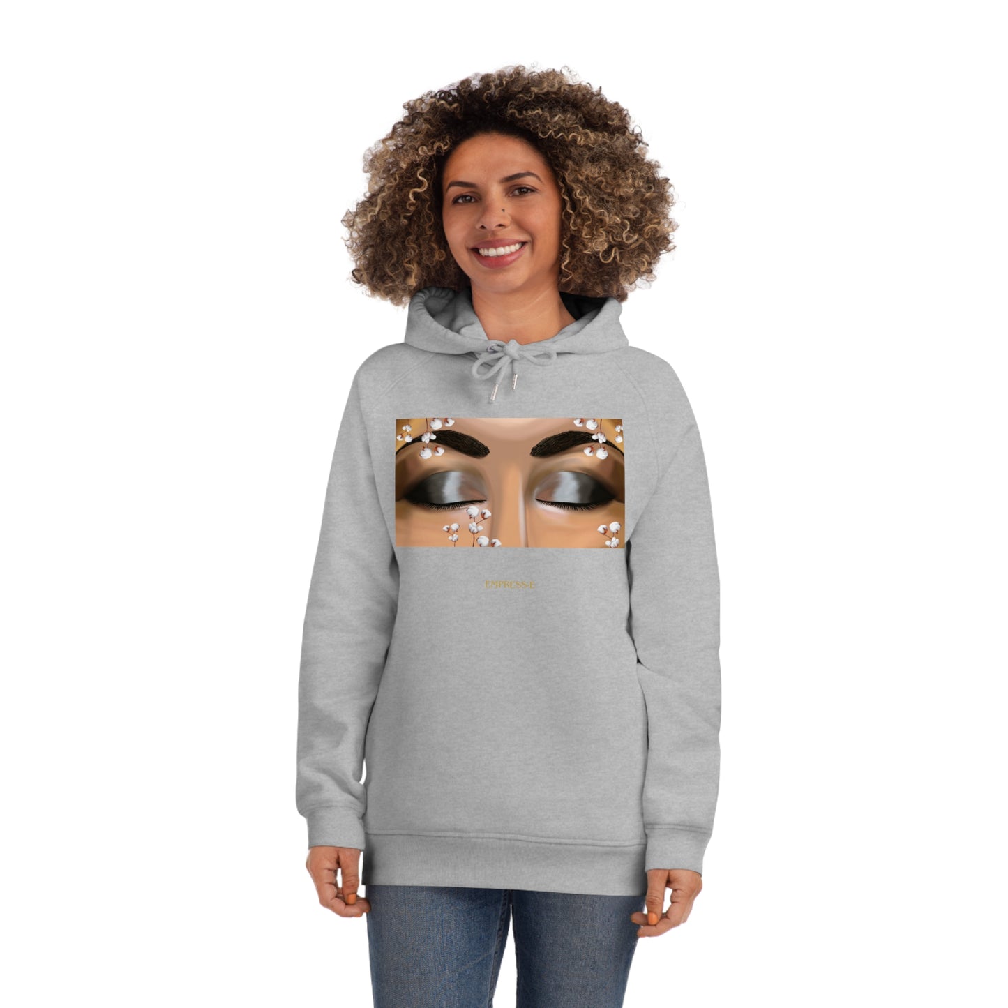 Hoodie - Cotton Field Black History Reparations Empress-E Design