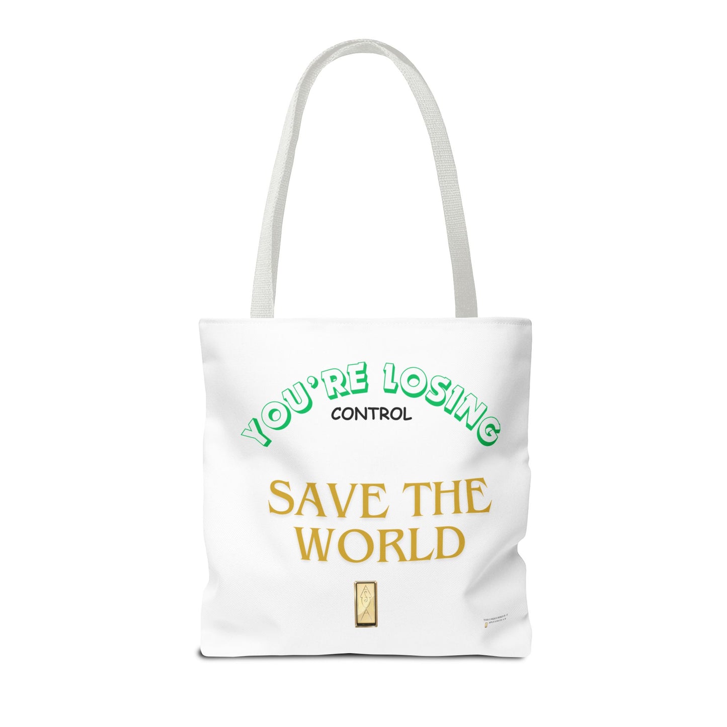 Tote Bag - Save the World Environment Eco-Friendly Shopping Bag
