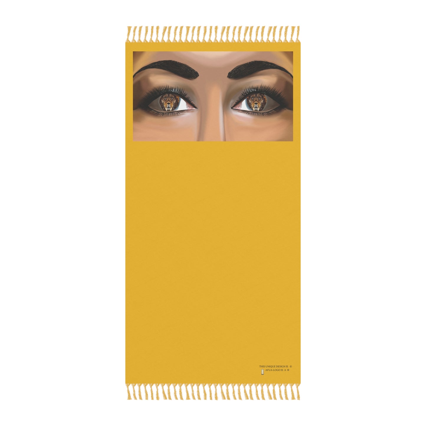 boho beach cloth,EMPRESS-E Lion Eyes design, beach towel, meditation rug