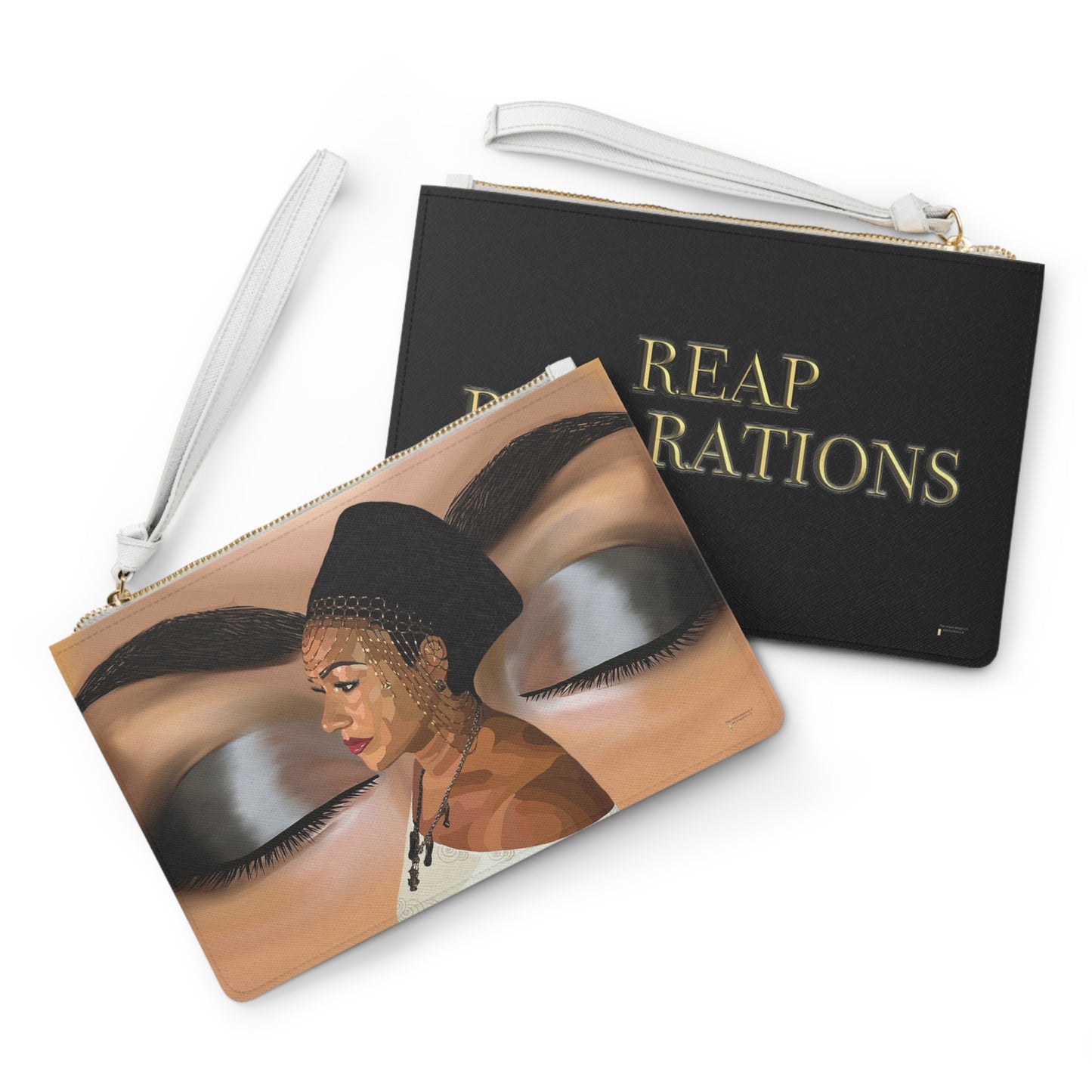 Clutch Bag - EMPRESS-E REAP REPARATIONS Black History Design