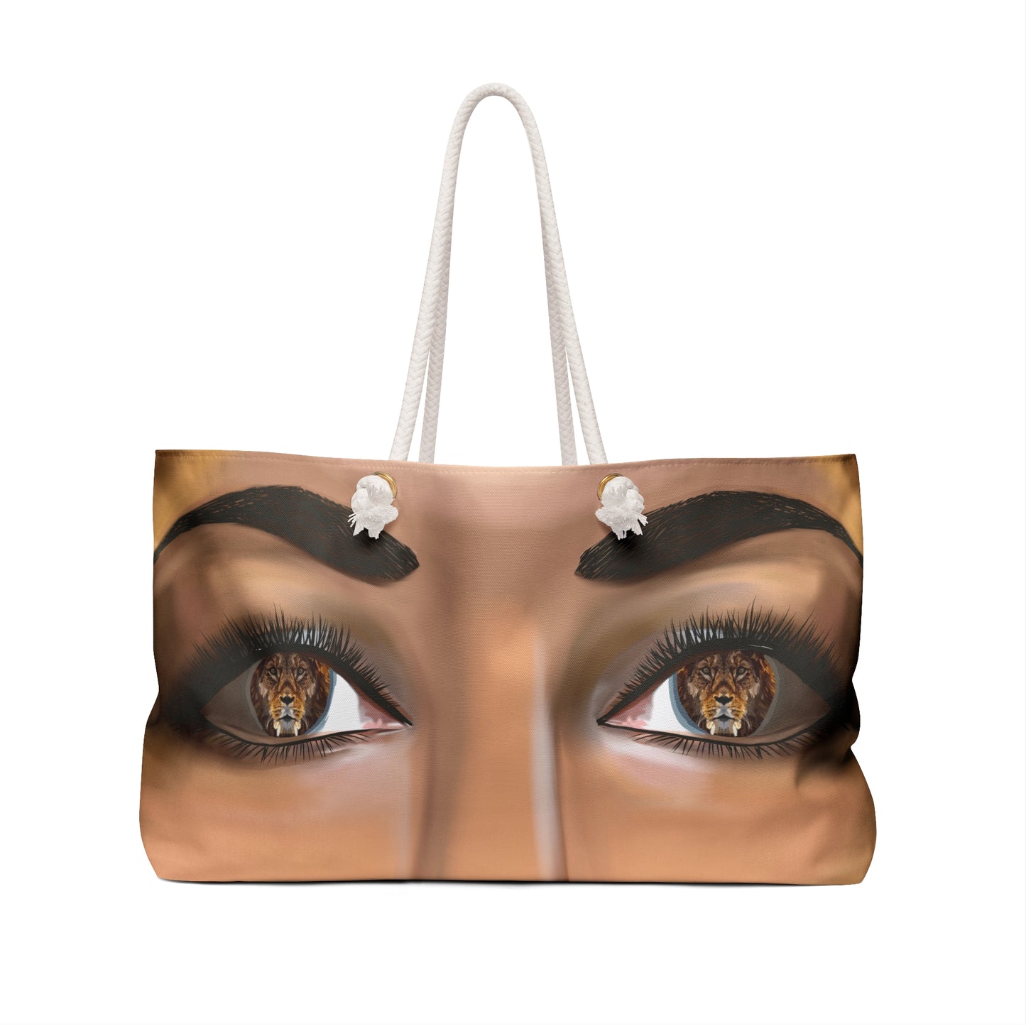 Weekender Bag - EMPRESS-E LION EYES Design