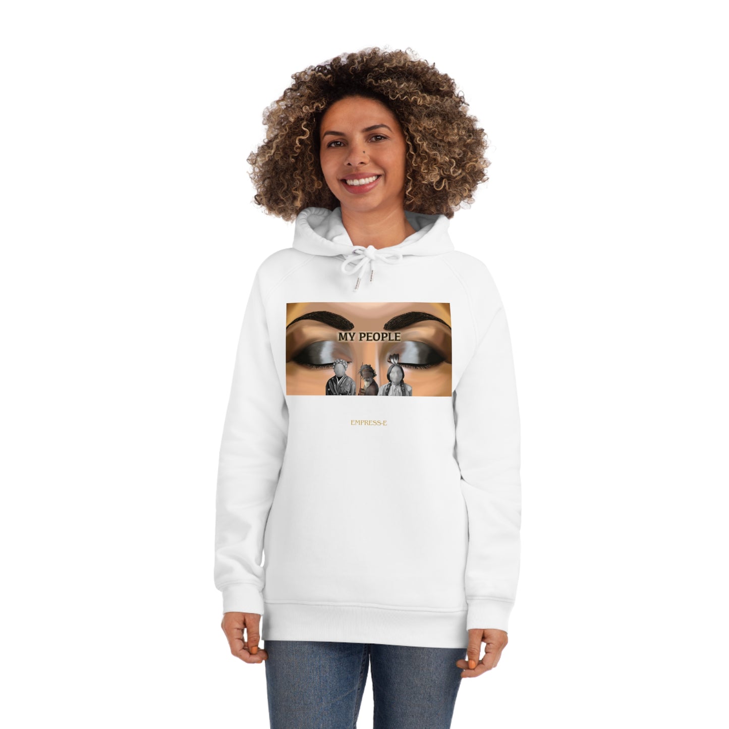 Hoodie - MY PEOPLE REAP REPARATIONS BLACK HISTORY EMPRESS-E