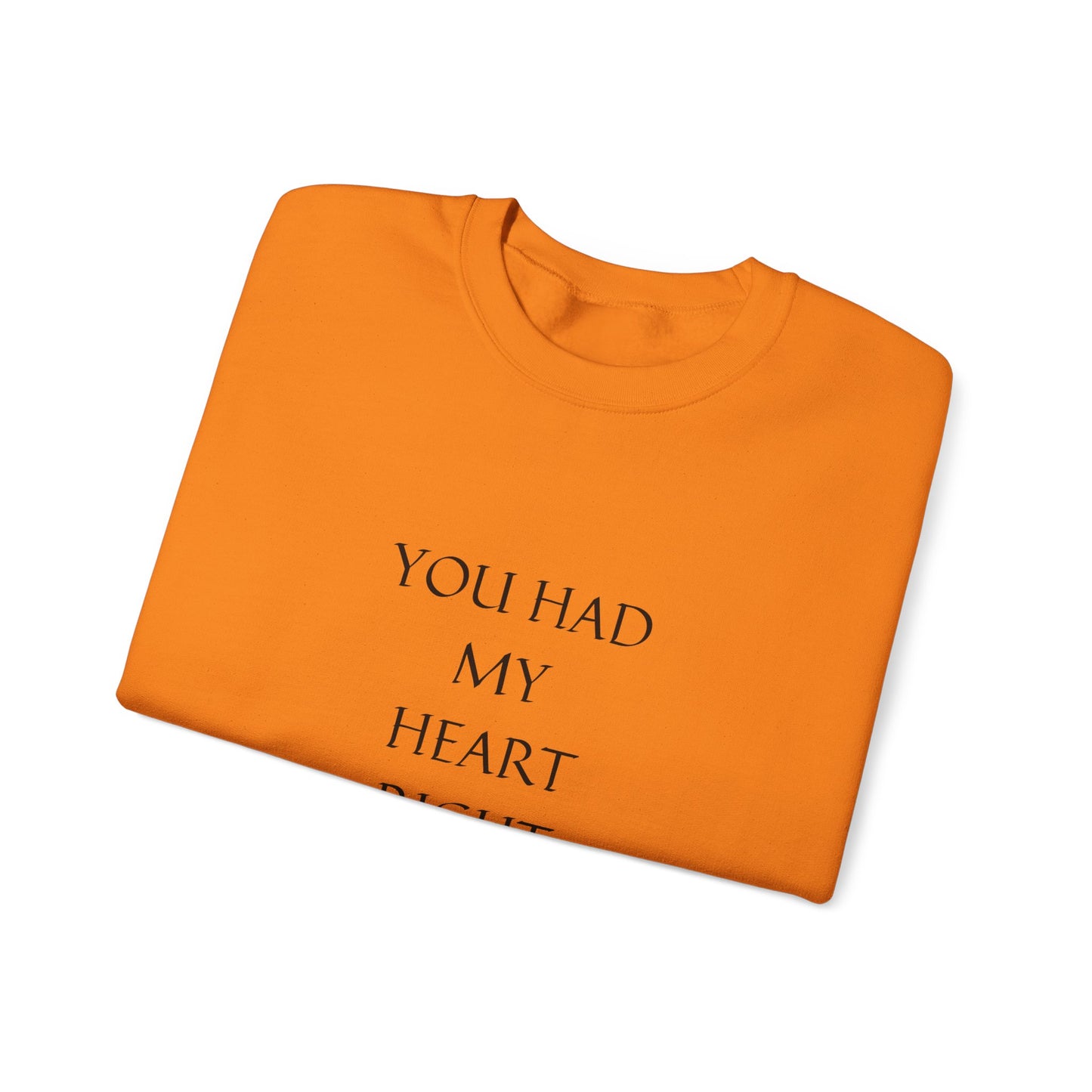 Soulmate Unisex Sweatshirt - You Had My Heart From the Start