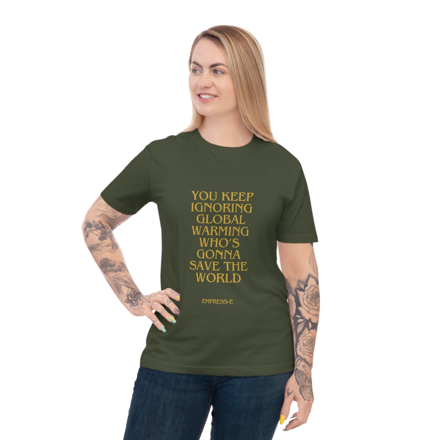 T-Shirt - GLOBAL WARMING TIME IS TICKING