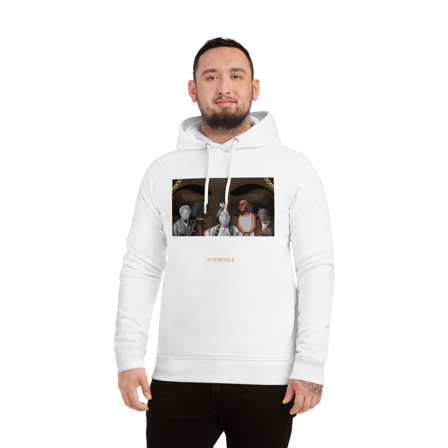 Hoodie - 'Stronger Together My People Reap Reparations EMPRESS-E'