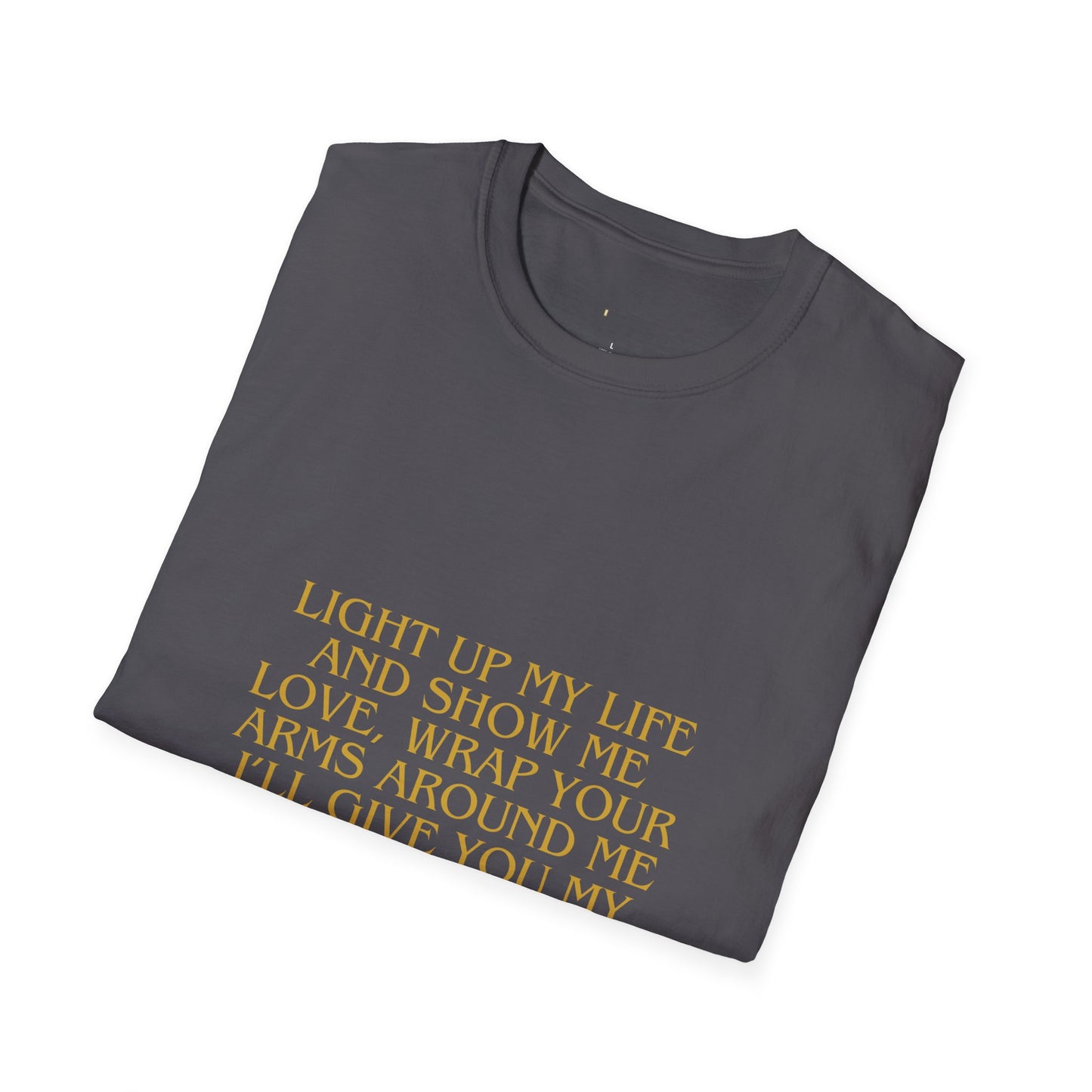 Graphic Tee Live Life and Love Unisex T-Shirt