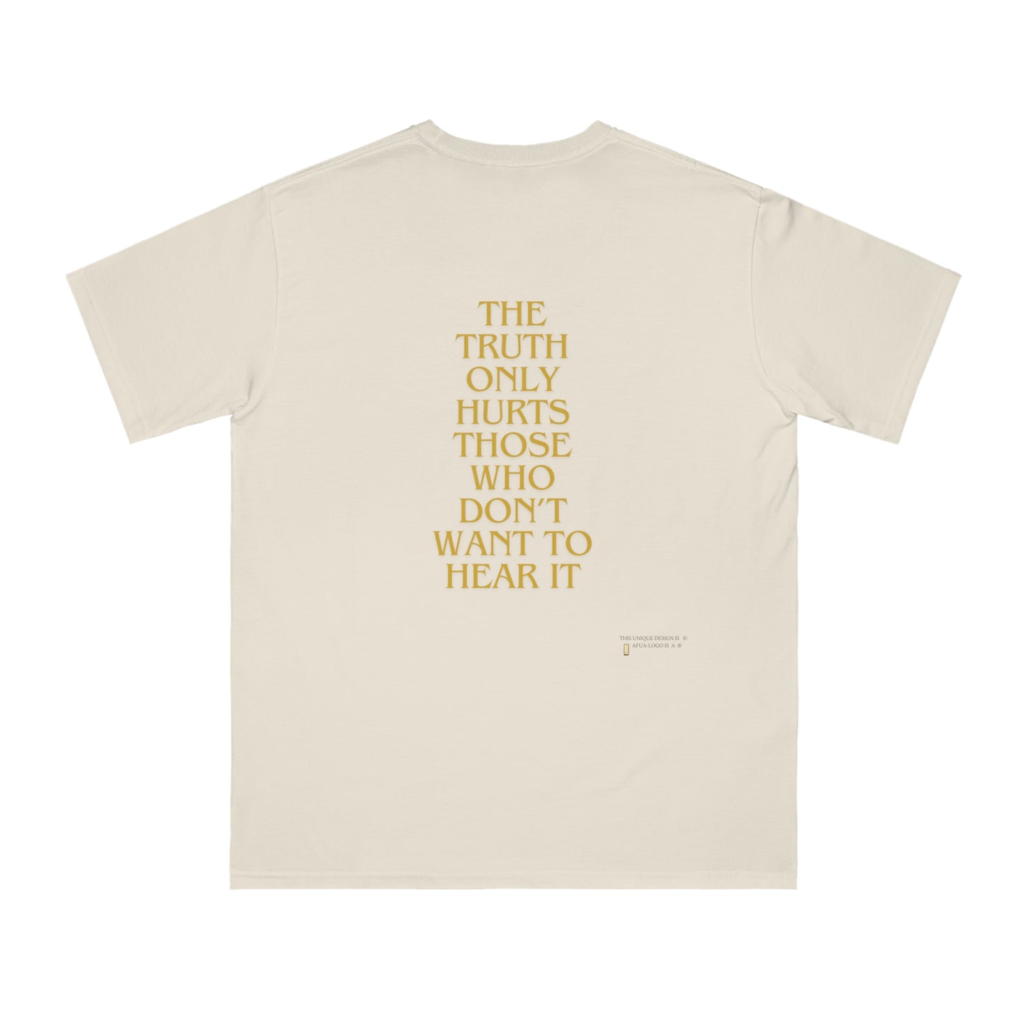 Organic Unisex Classic T-Shirt - Stand Against Racism SLAVE SHIP Graphic Tee