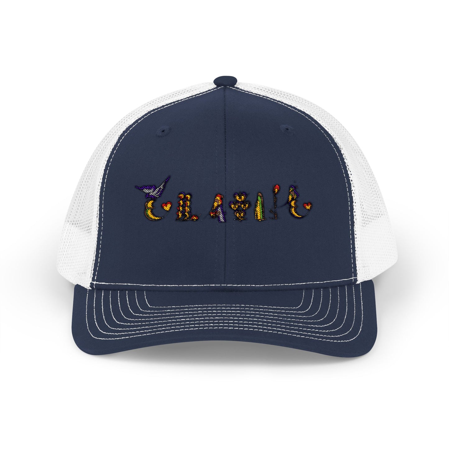 Snapback Trucker Cap with ELAINE - Design,Name Embroidered Cap,
