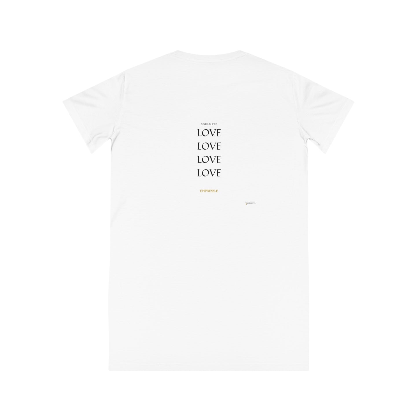 Spinner T-Shirt Dress. SOULMATE. - LOVE LOVE LOVE LOVE
