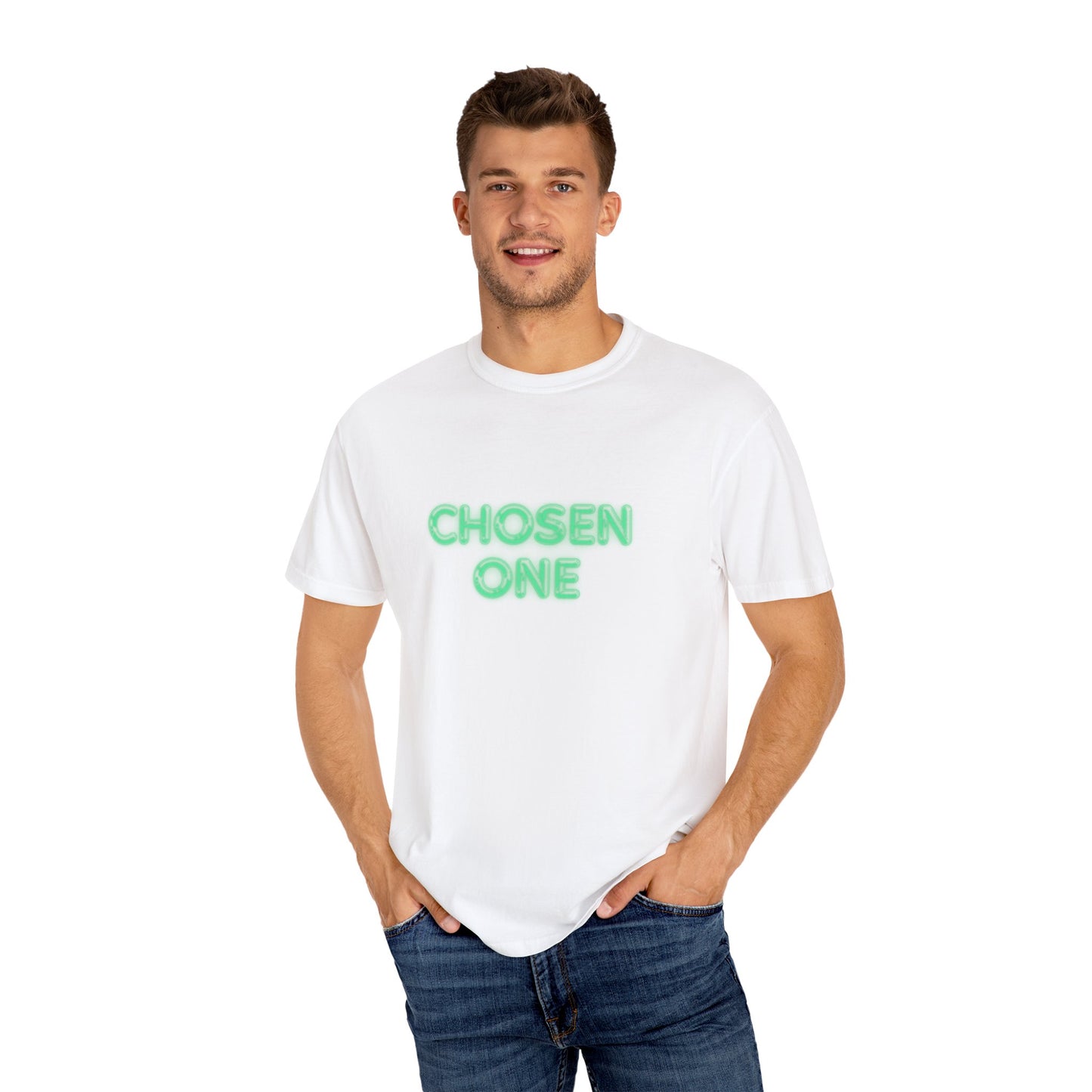 Garment-Dyed T-shirt - CHOSEN ONE - AFUA