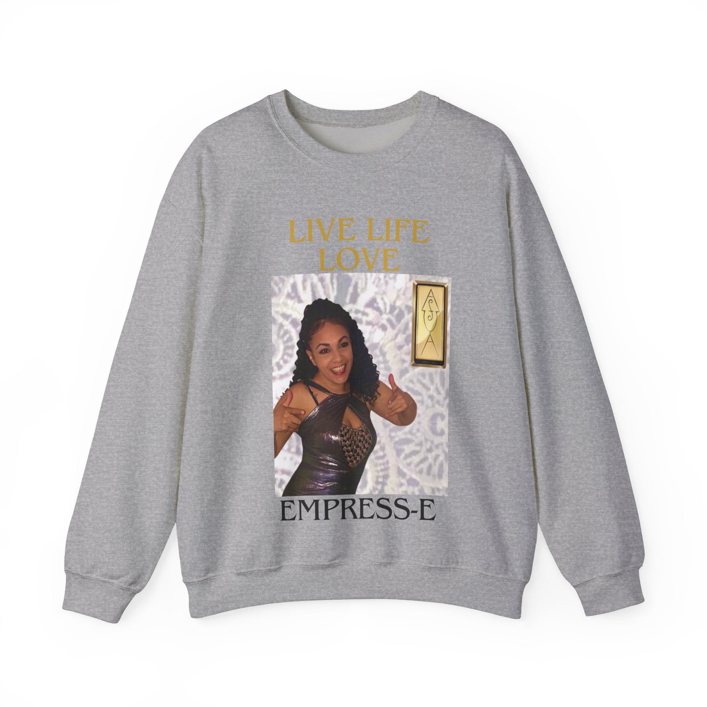 Music Lover Sweatshirt - LIVE LIFE LOVE by EMPRESS-E