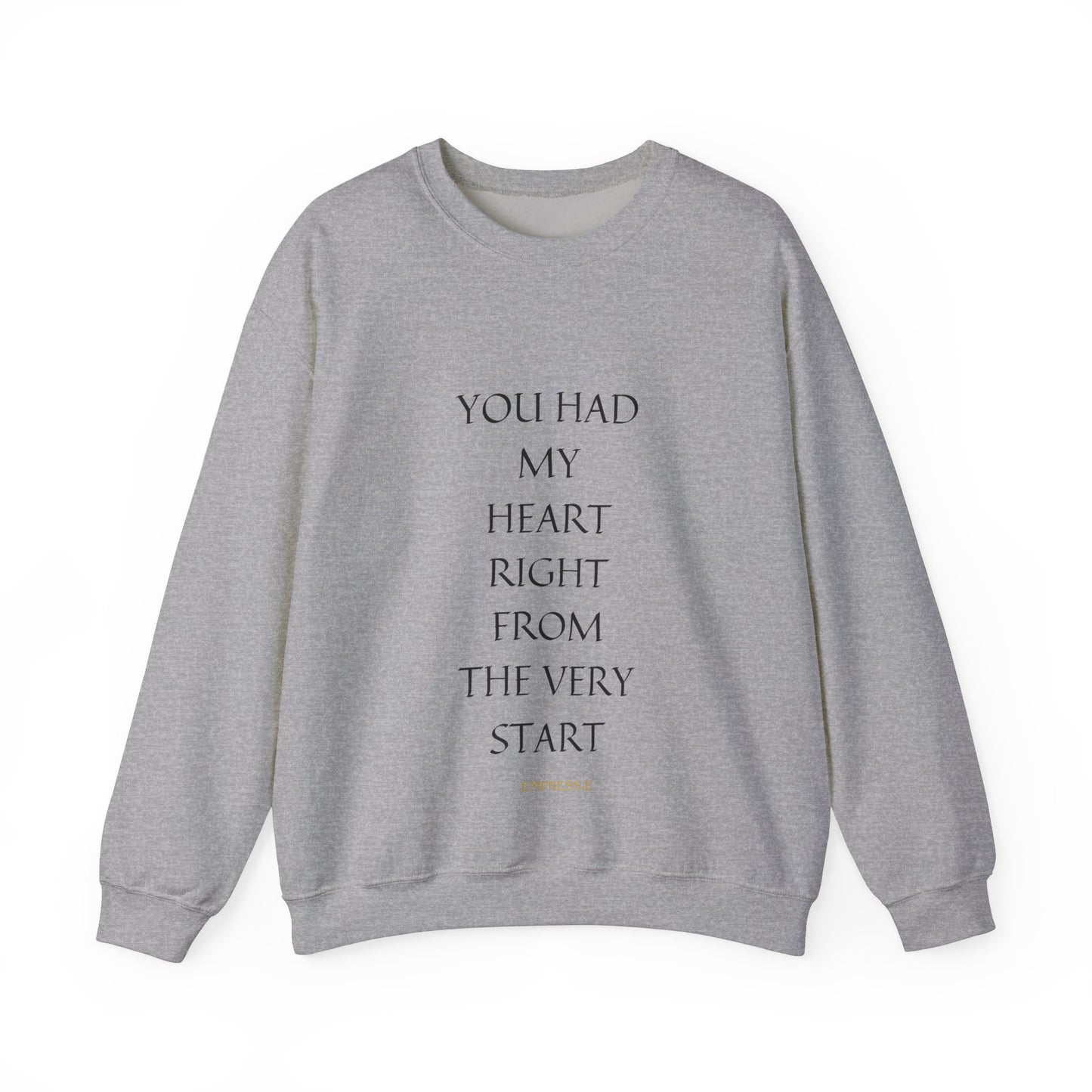 Soulmate Unisex Sweatshirt - You Had My Heart From the Start