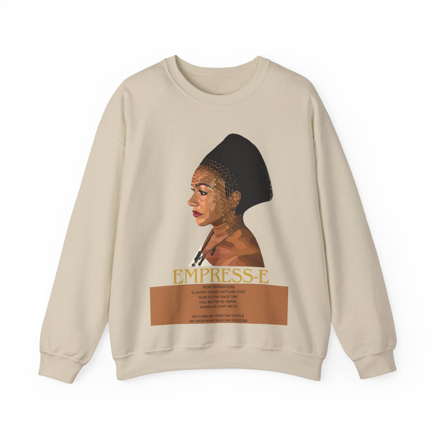 Sweatshirt My Land My Heart My People My Worth My Rights My Freedom Reparations