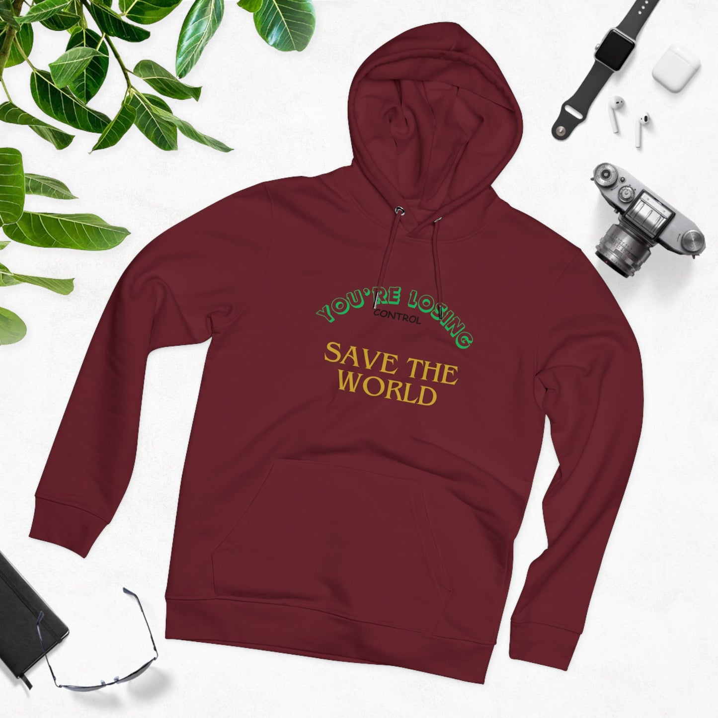 Cruiser Hoodie - SAVE THE WORLD