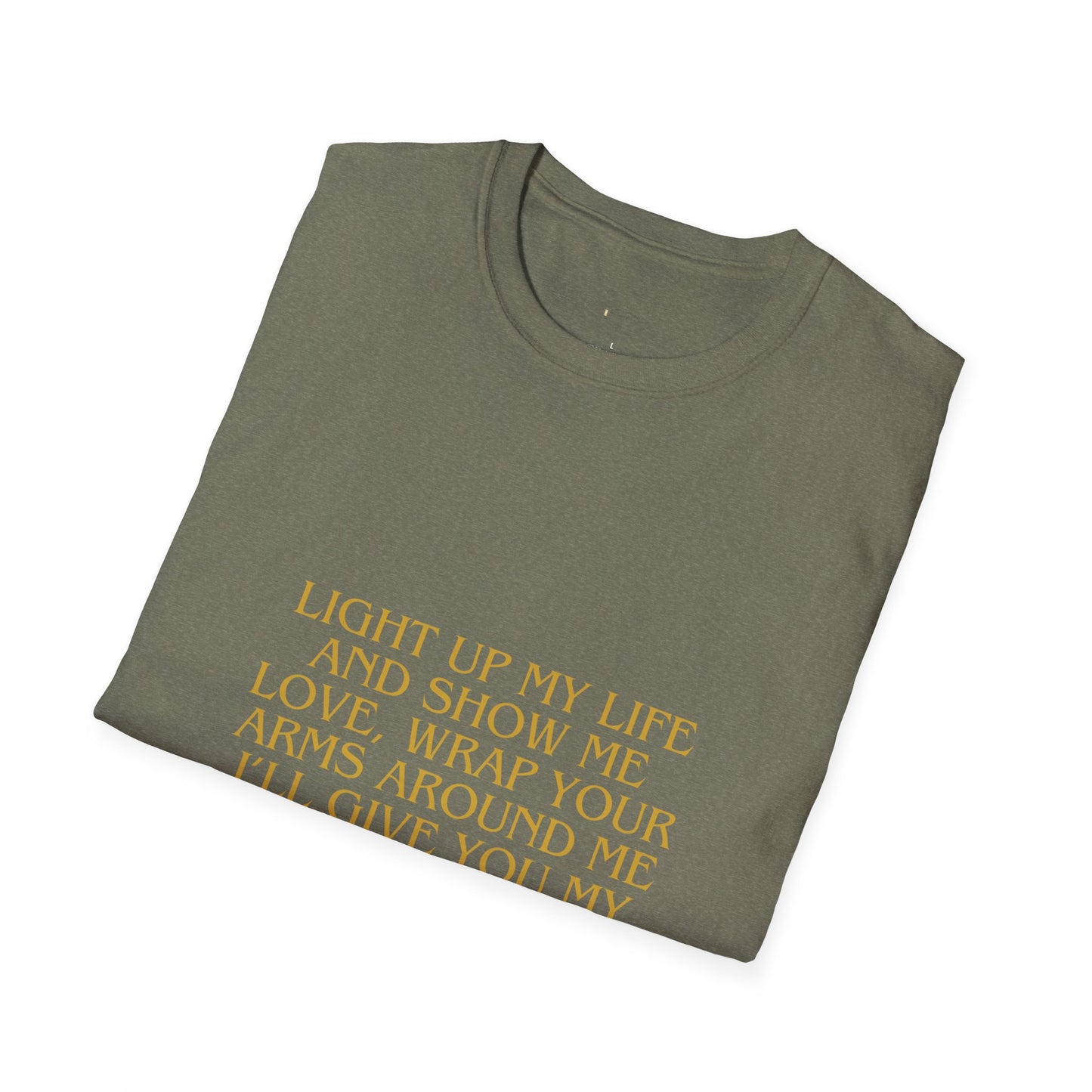 Graphic Tee Live Life and Love Unisex T-Shirt