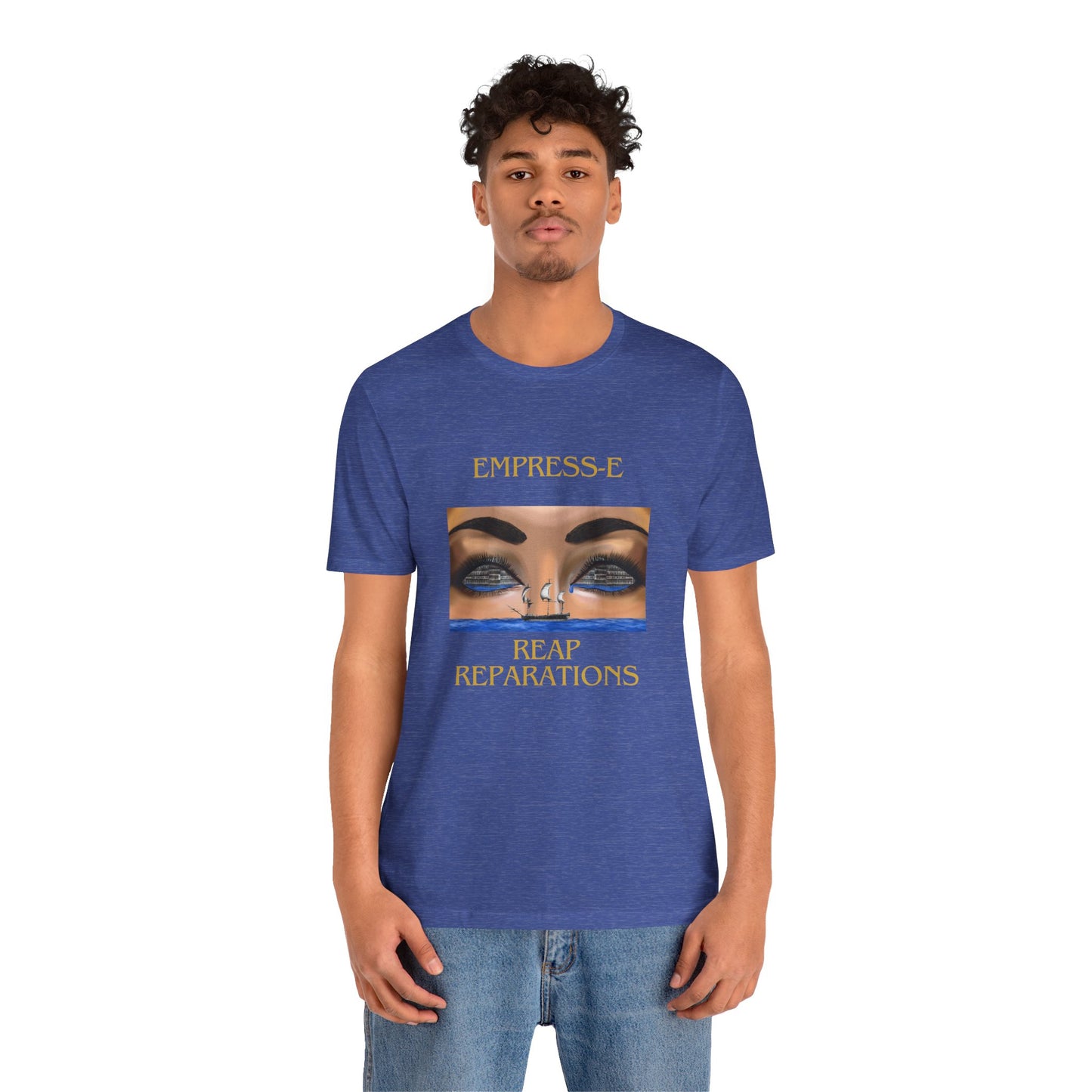 T-Shirt REAP REPARATIONS Crying Eyes Unisex Jersey Short Sleeve Tee