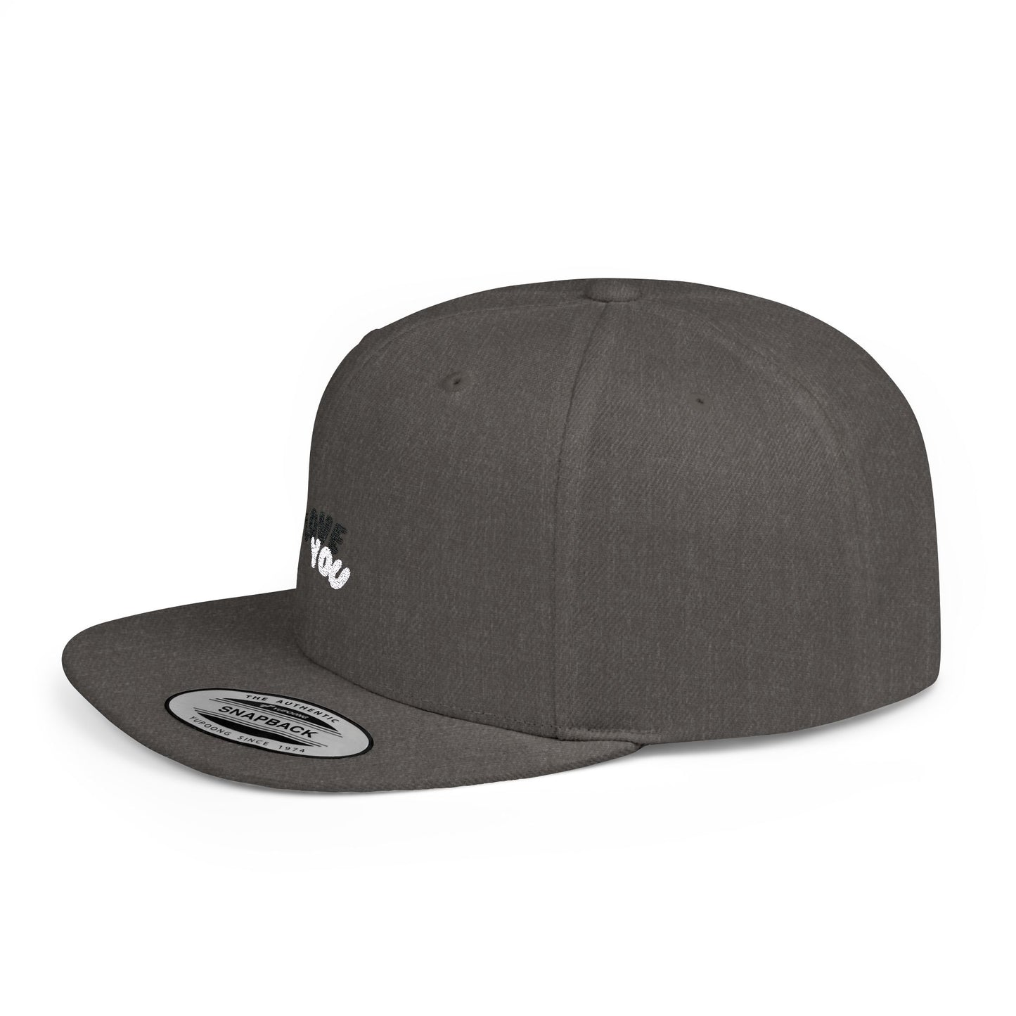 Snapback Hat with Love You Design
