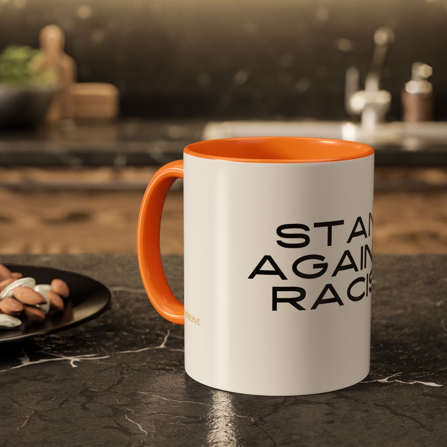 Empowering Message Mug - "Stand Against Racism" - 11oz & 15oz
