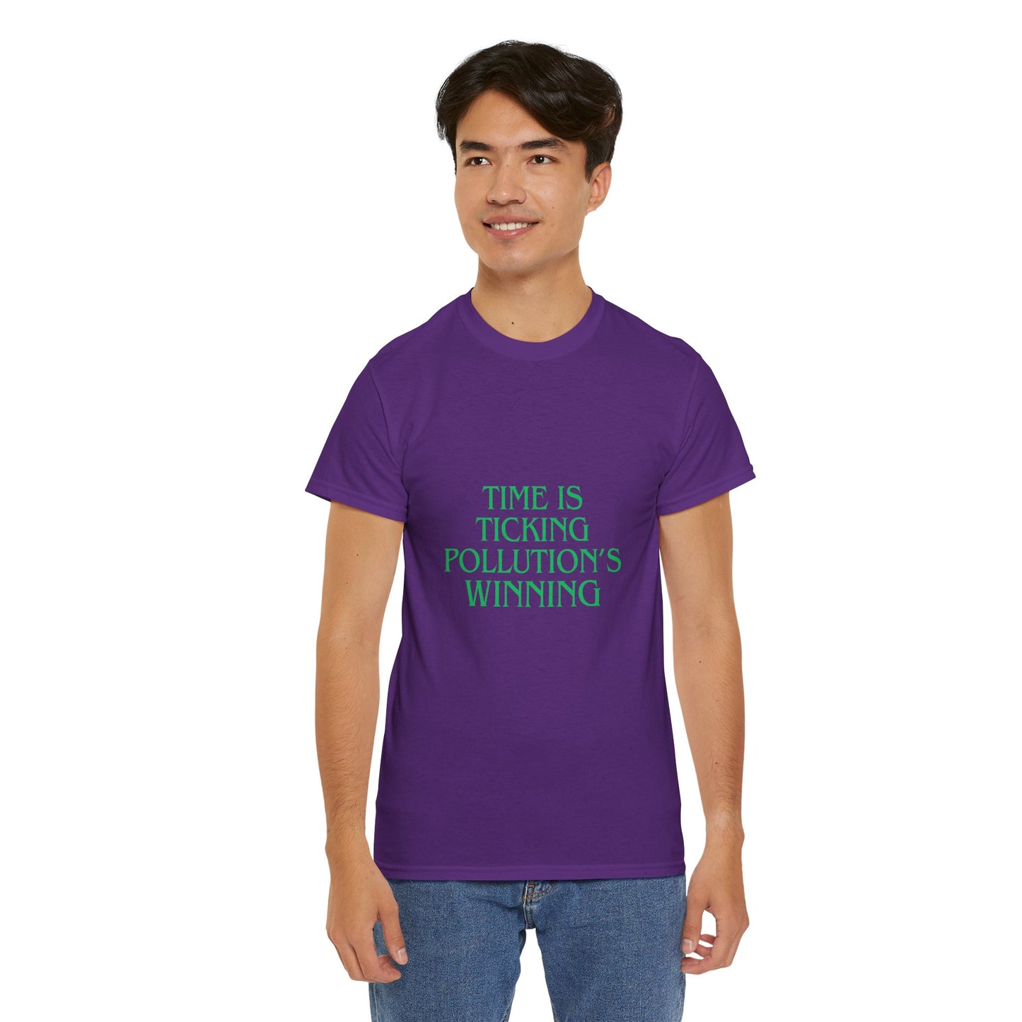 Unisex Heavy Cotton Tee, Time is ticking