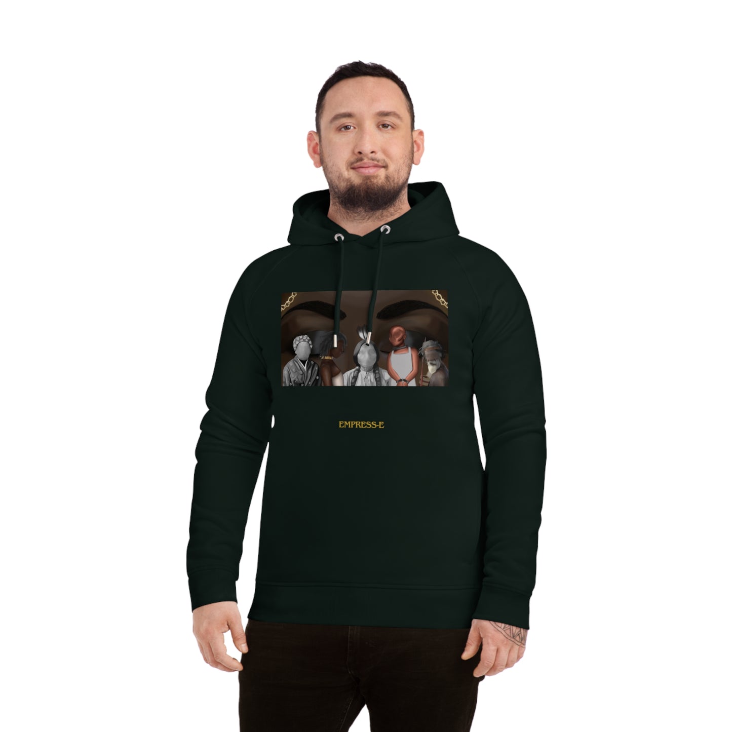 Hoodie - 'Stronger Together My People Reap Reparations EMPRESS-E'