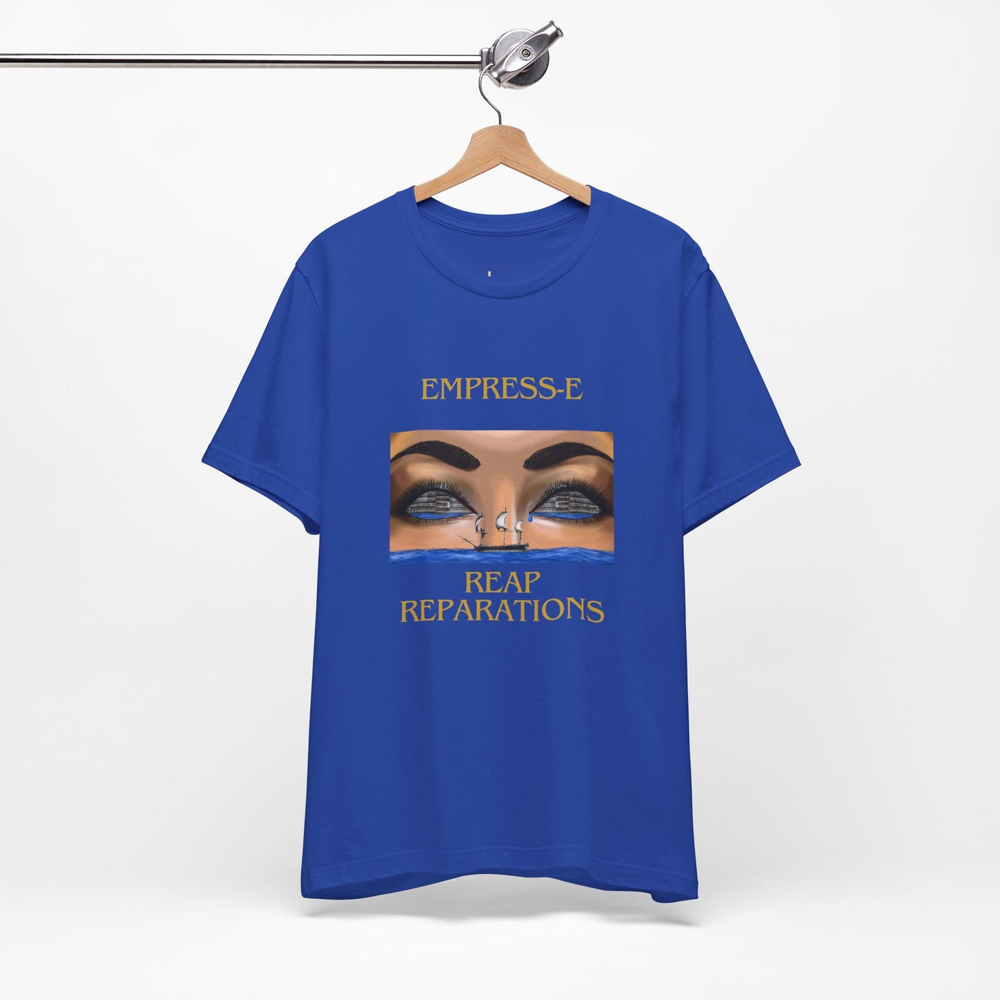 T-Shirt REAP REPARATIONS Crying Eyes Unisex Jersey Short Sleeve Tee