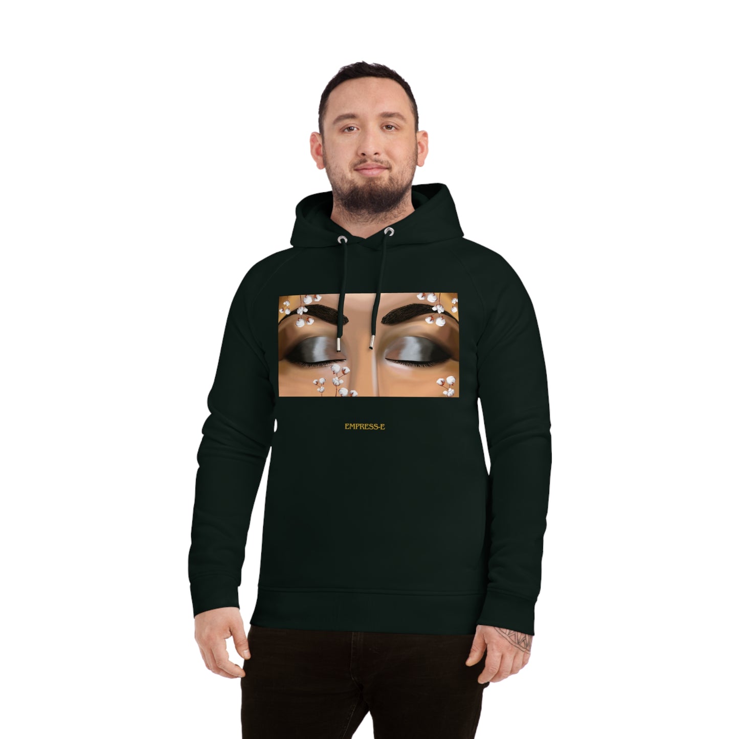 Hoodie - Cotton Field Black History Reparations Empress-E Design