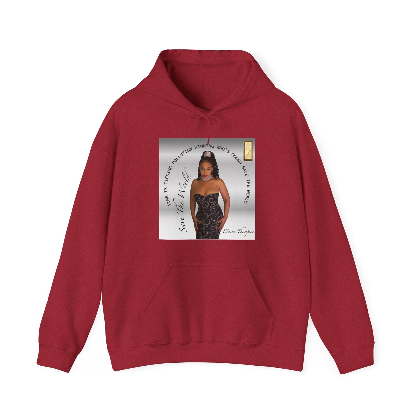 Hooded Sweatshirt - Save the World - Global Warming Awareness