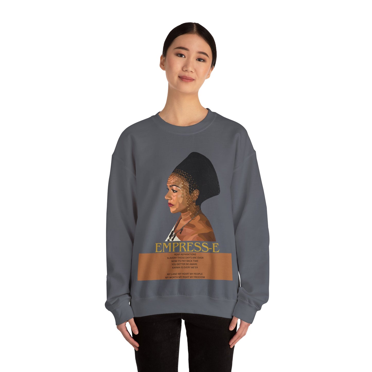 Sweatshirt My Land My Heart My People My Worth My Rights My Freedom Reparations
