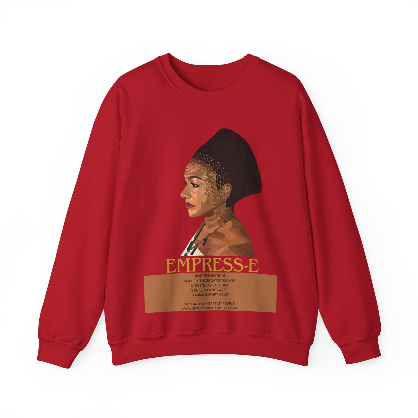 Sweatshirt My Land My Heart My People My Worth My Rights My Freedom Reparations