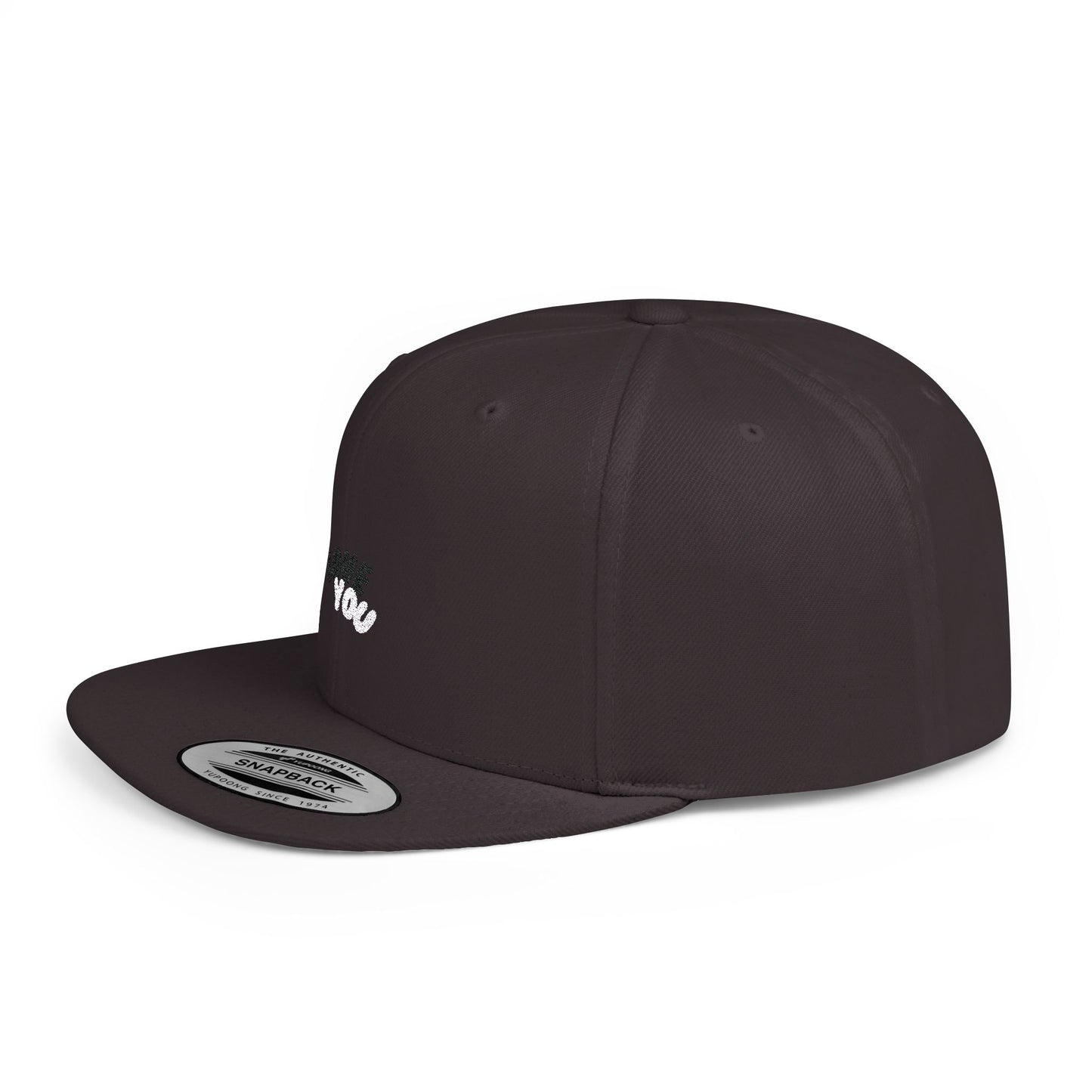Snapback Hat with Love You Design