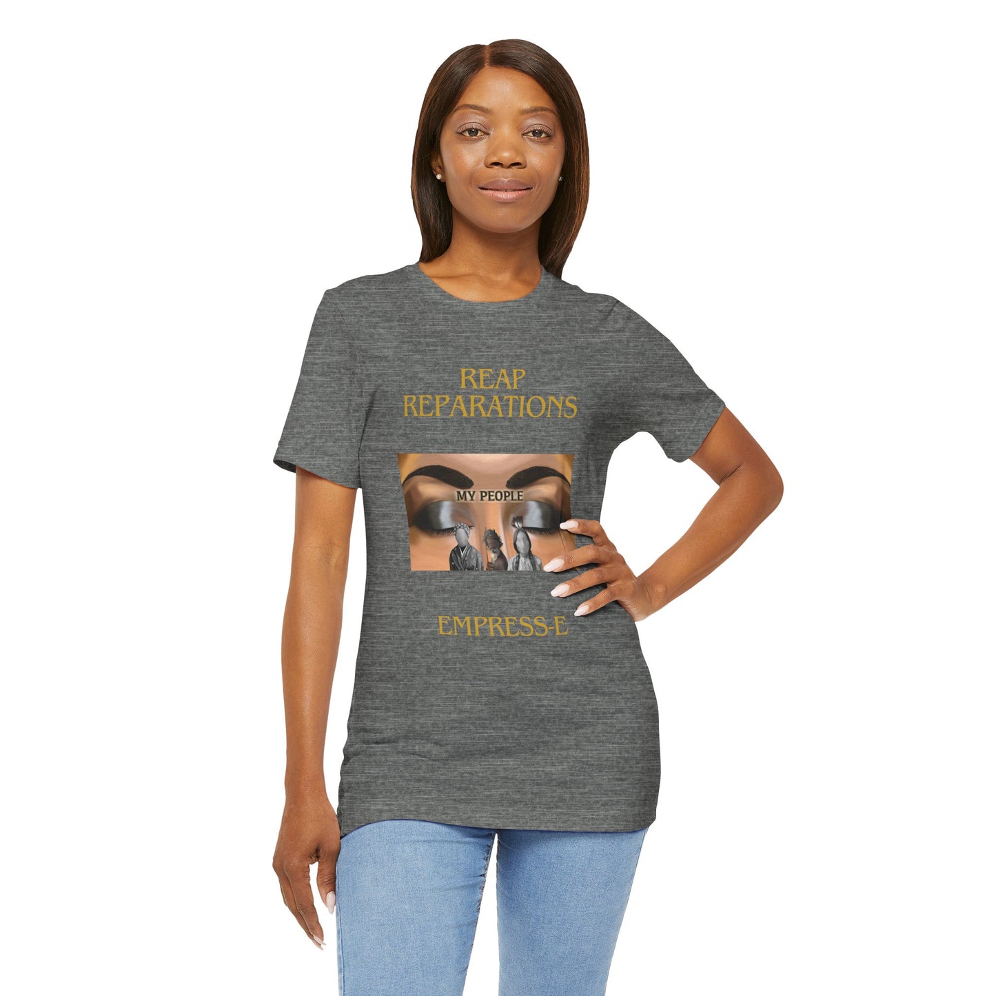 Unisex Tee Black History Indigenous People Reparations T-Shirt